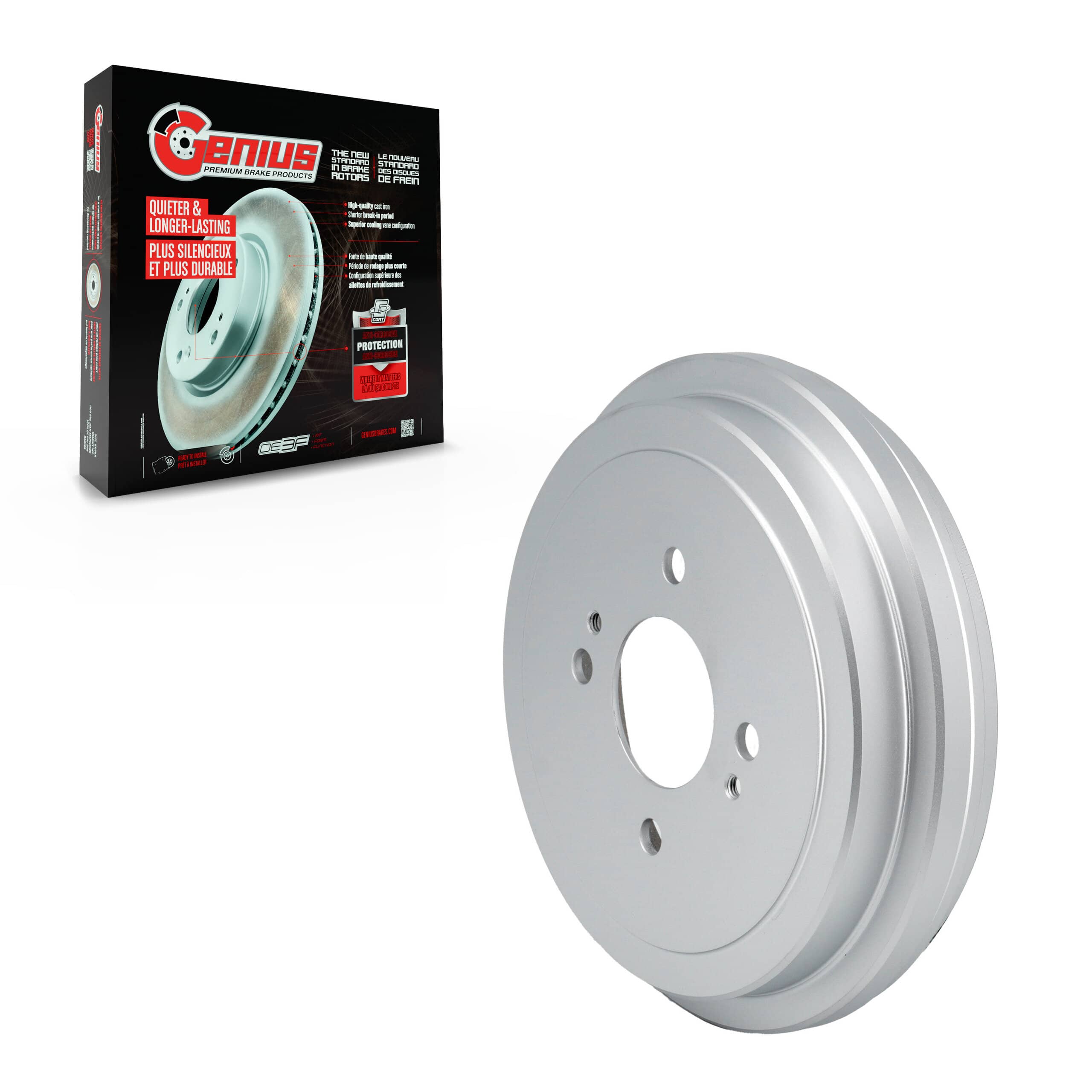 Genius - GCR-97907 - Rear Brake Drum