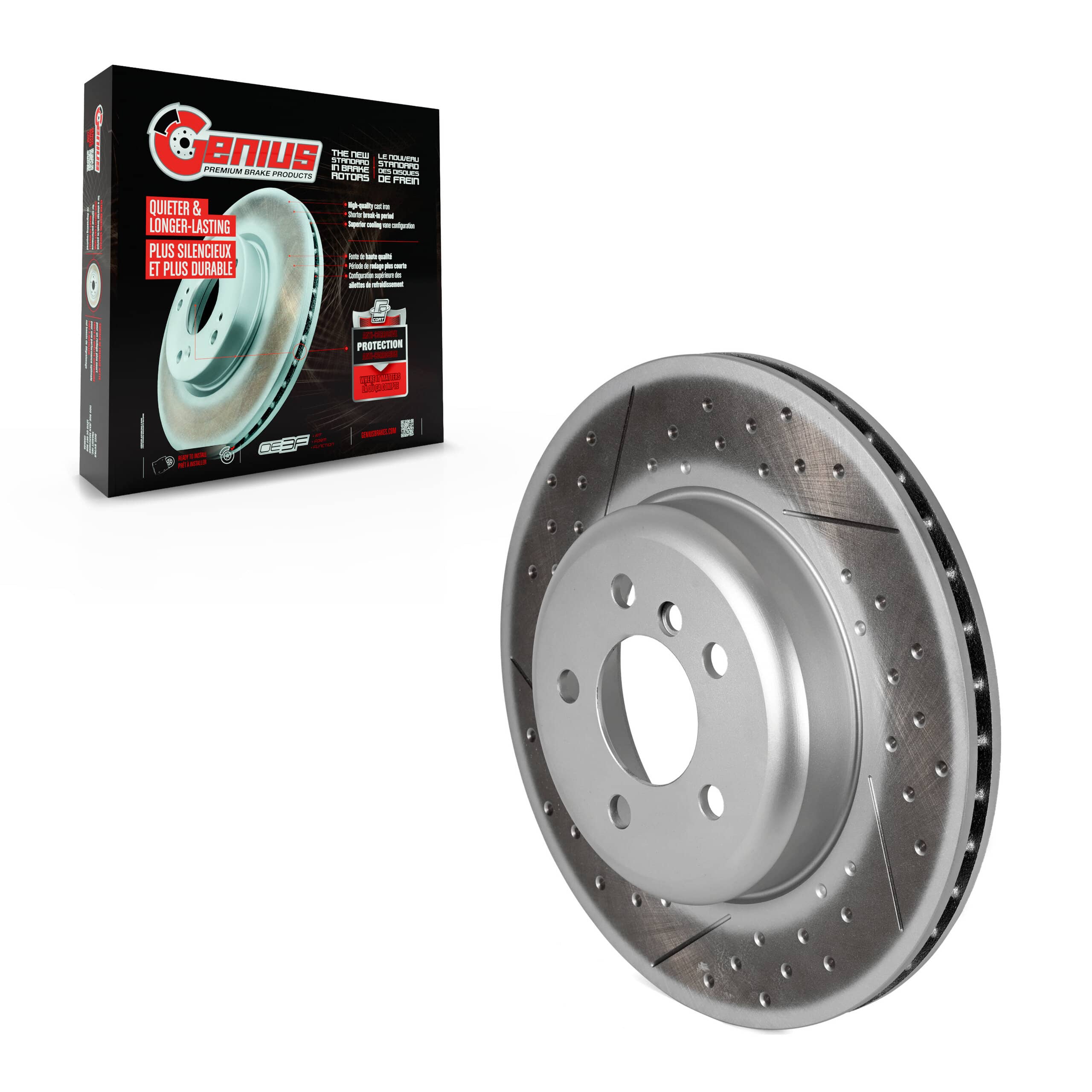 Genius - GCR-G8116OE - Rear Disc Brake Rotor