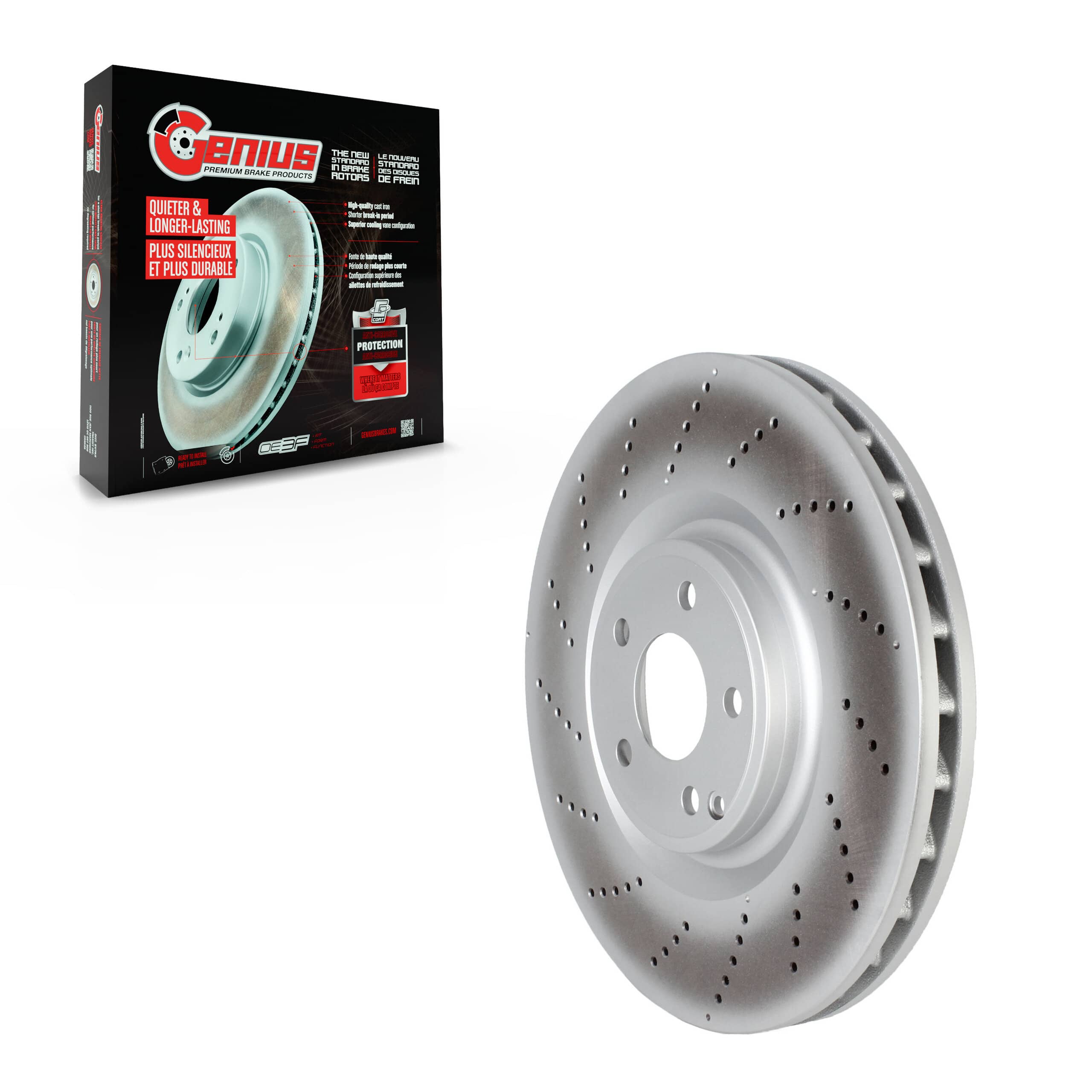 Genius - GCR-G8253OE - Front Disc Brake Rotor