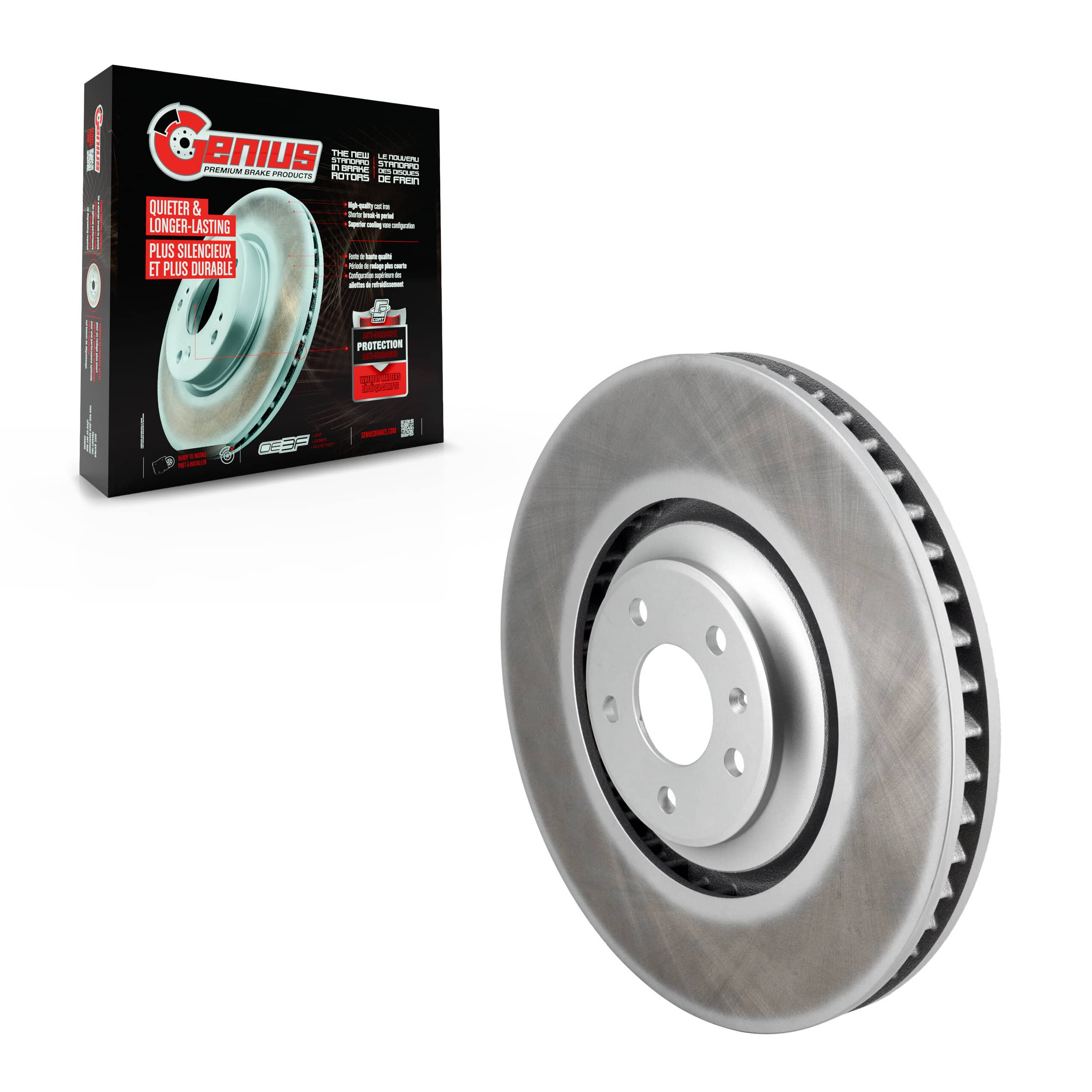 Genius - GCR-G8264 - Front Disc Brake Rotor