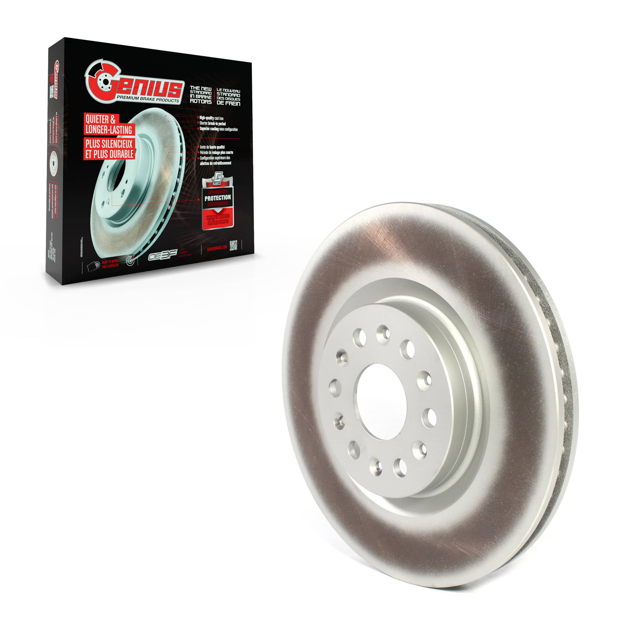 Genius - GCR-G8278 - Front Disc Brake Rotor