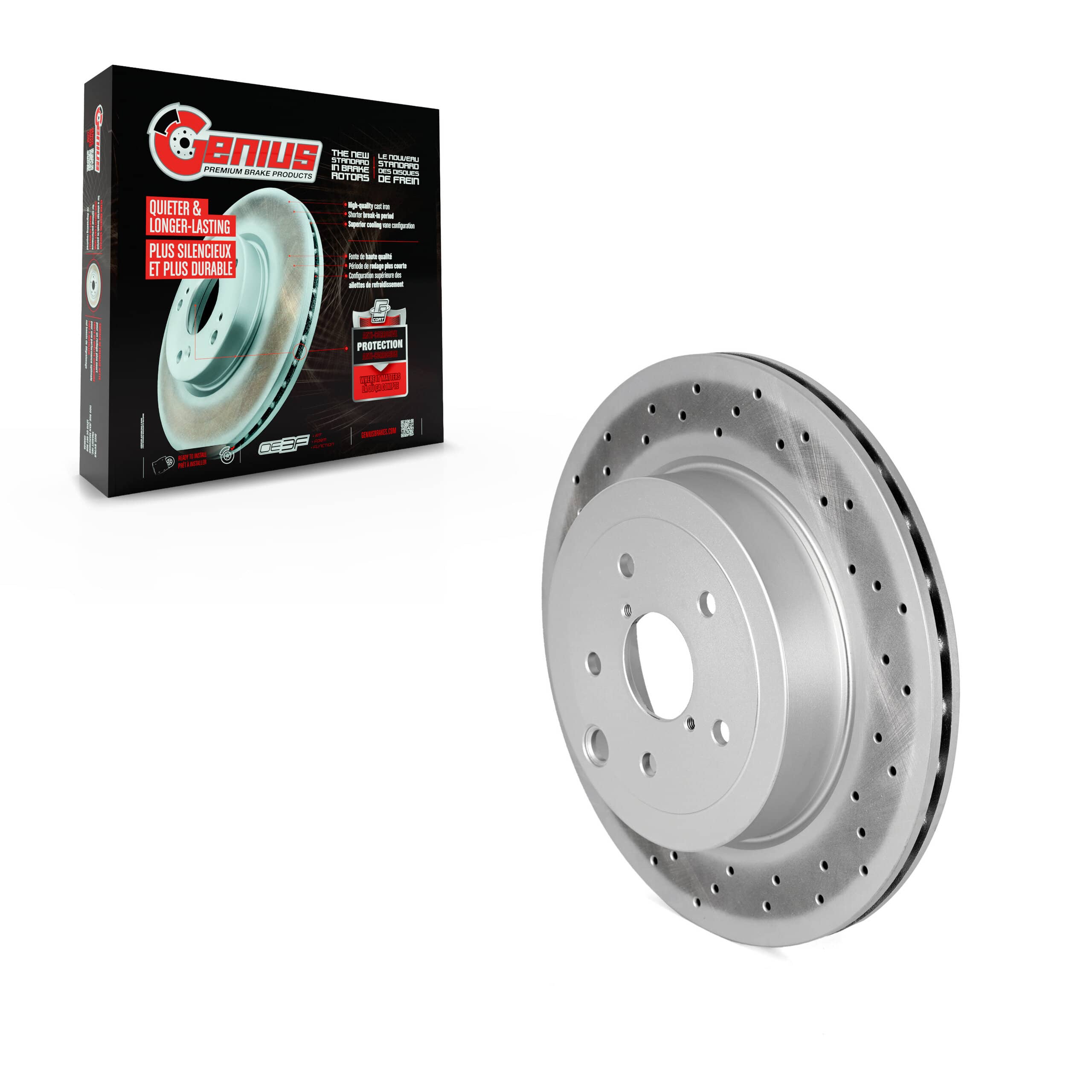 Genius - GCR-G8381OE - Rear Disc Brake Rotor