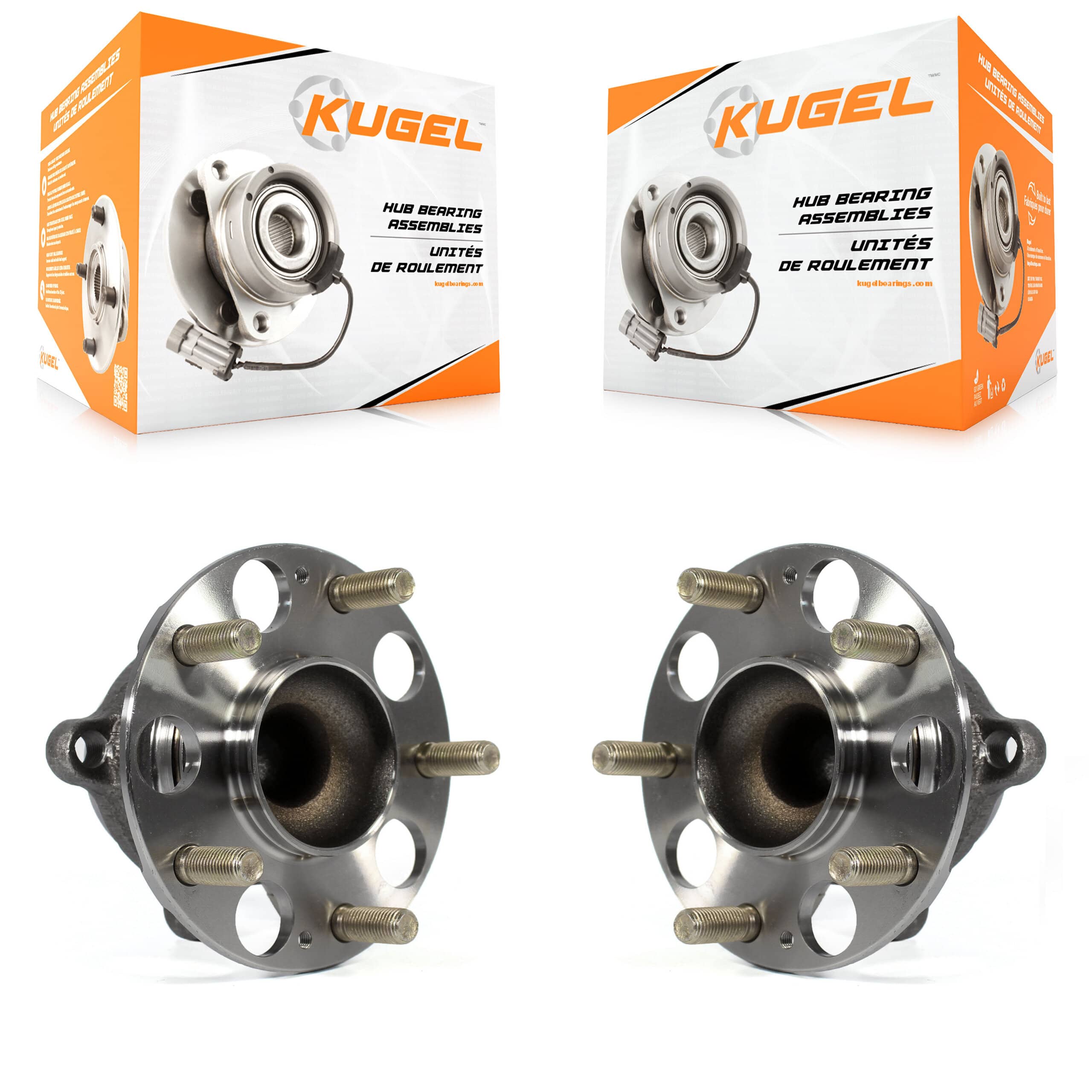 Kugel - K70-100759 - Rear Wheel Bearing and Hub Assembly Kits