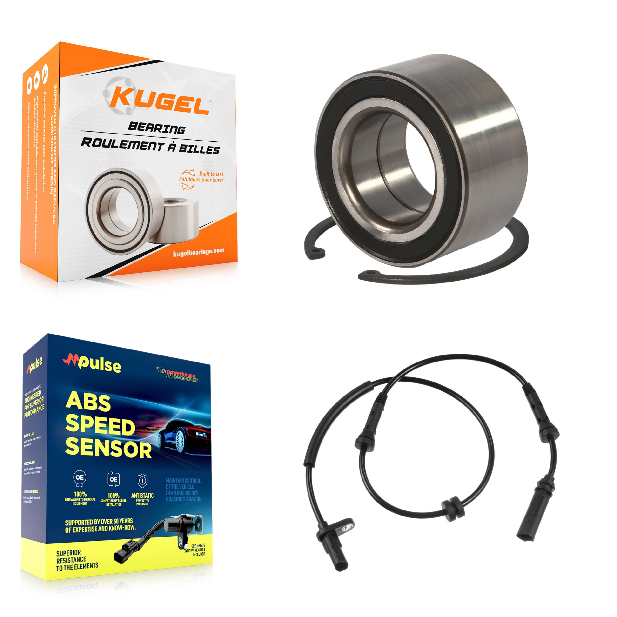 Kugel - K7S-100272 - Front Wheel Bearing Kits