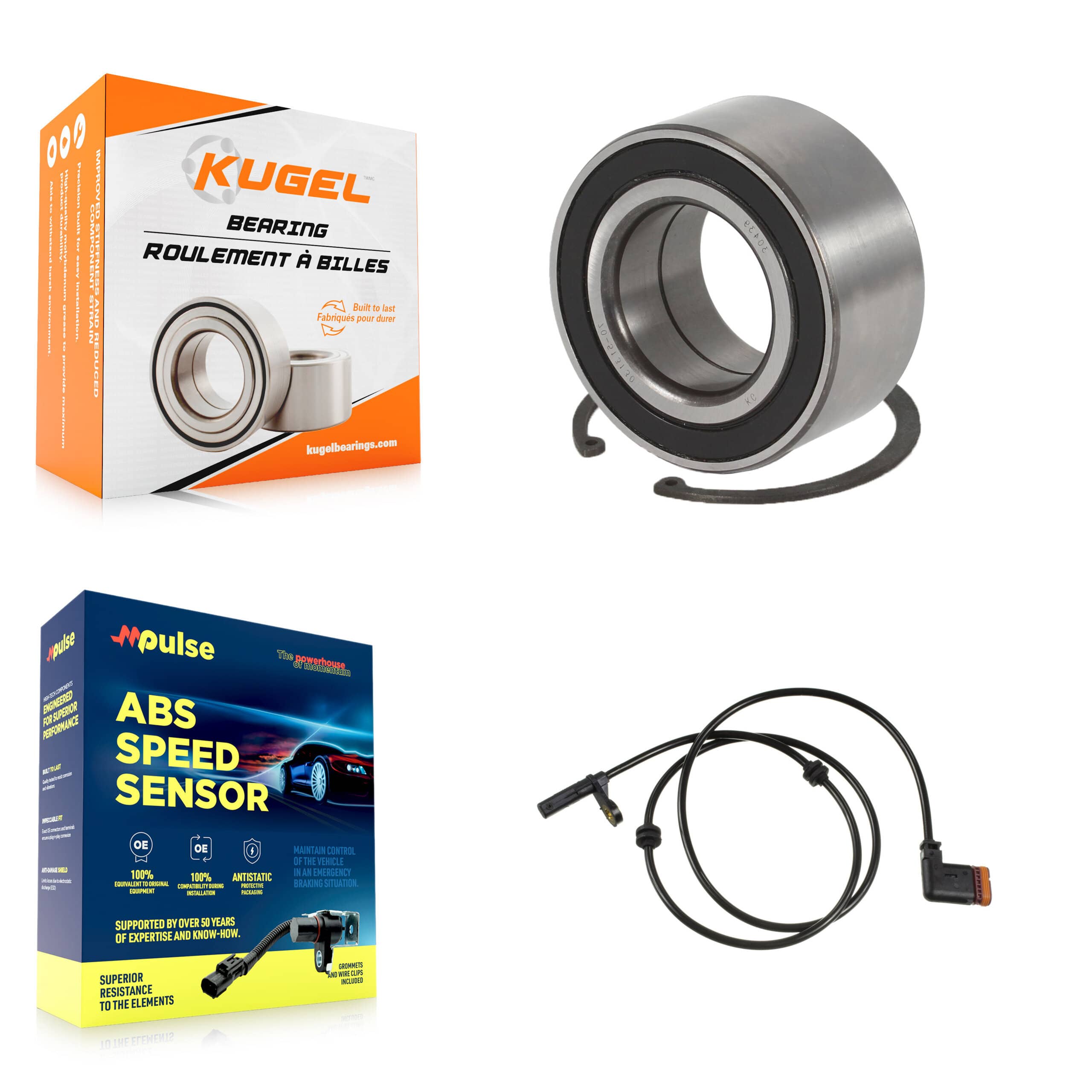 Kugel - K7S-101518 - Rear Wheel Bearing Kits