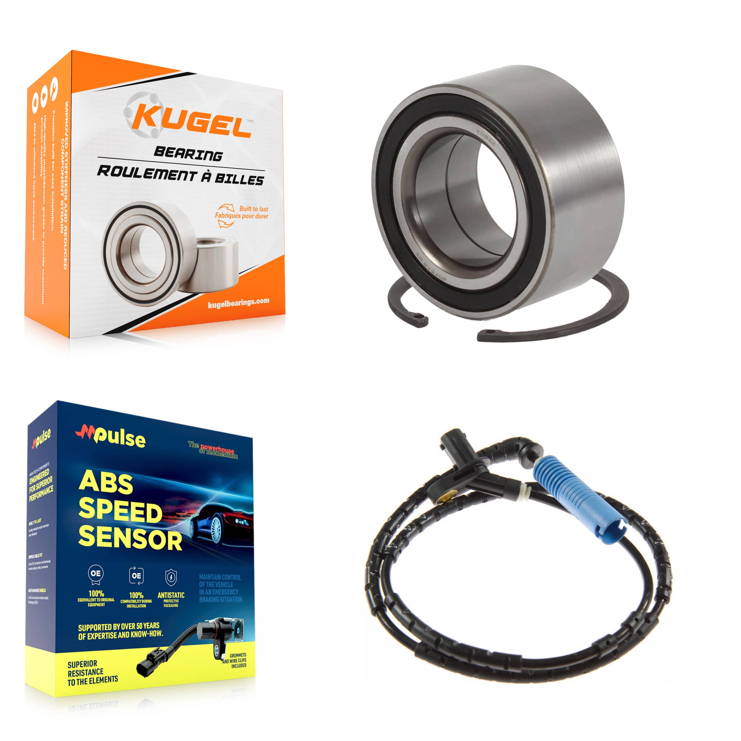 Kugel - K7S-101520 - Rear Wheel Bearing Kits
