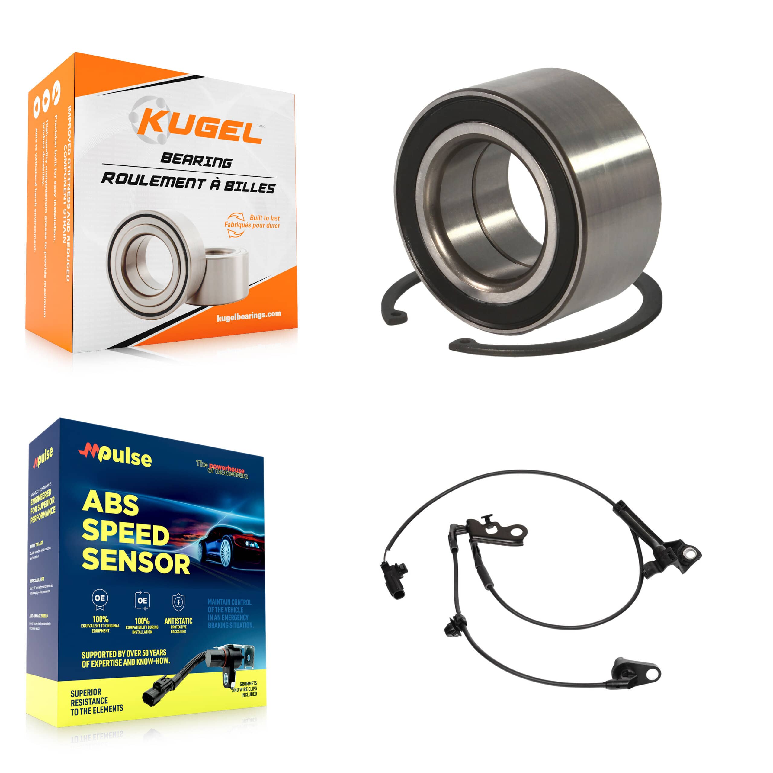 Kugel - K7S-102663 - Front Wheel Bearing Kits