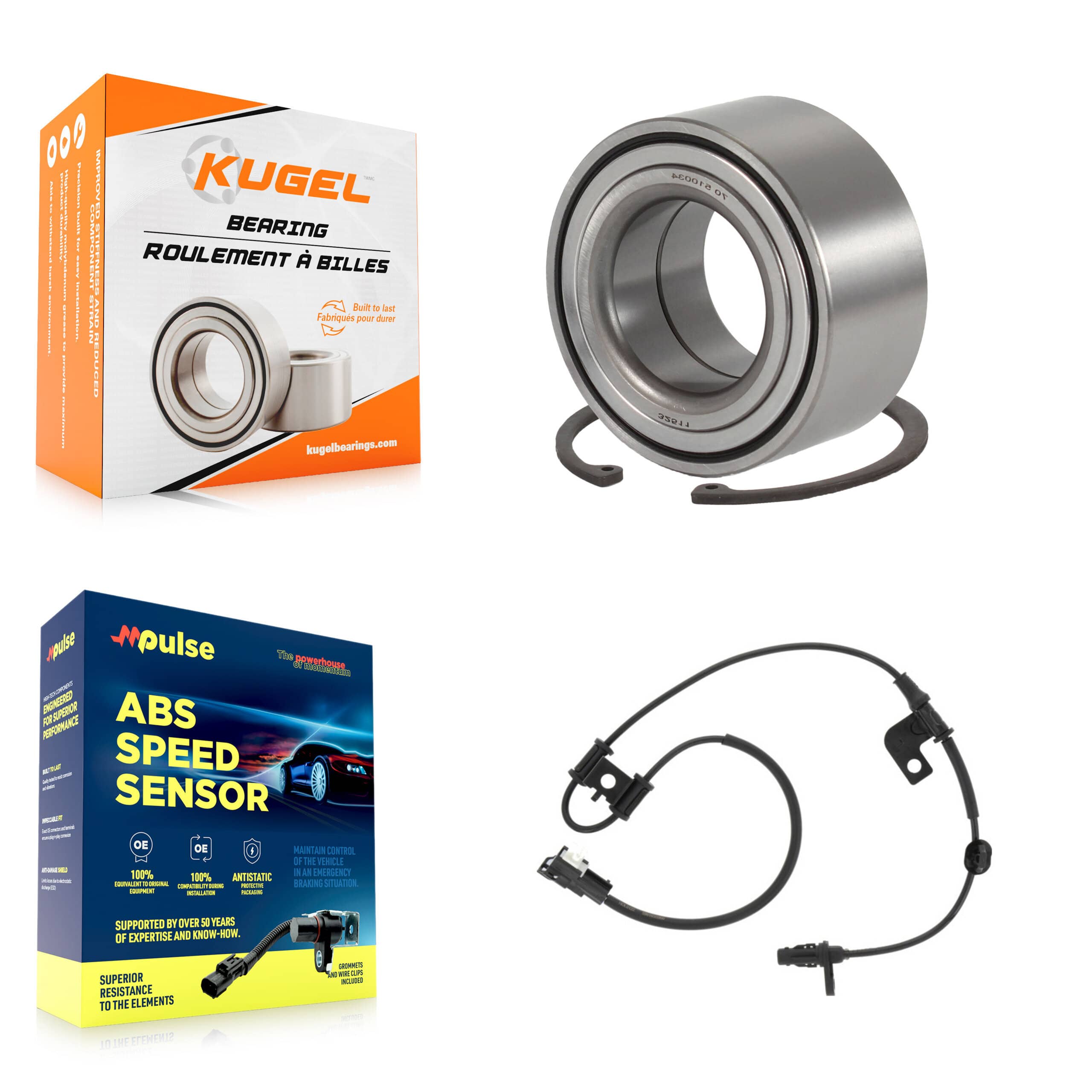 Kugel - K7S-102755 - Front Wheel Bearing Kits