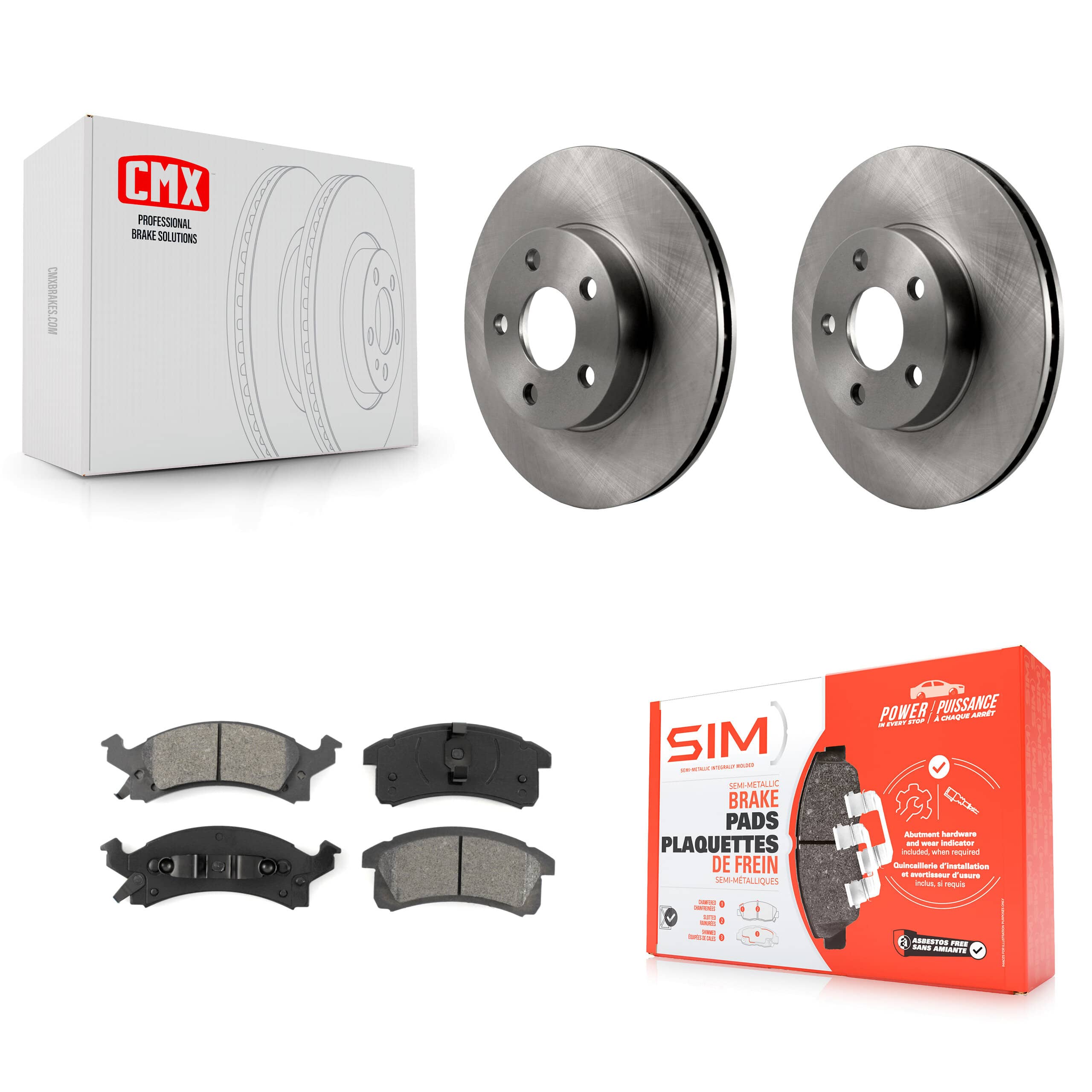 Transit Auto - K8S-100005 - Front Disc Brake Kits