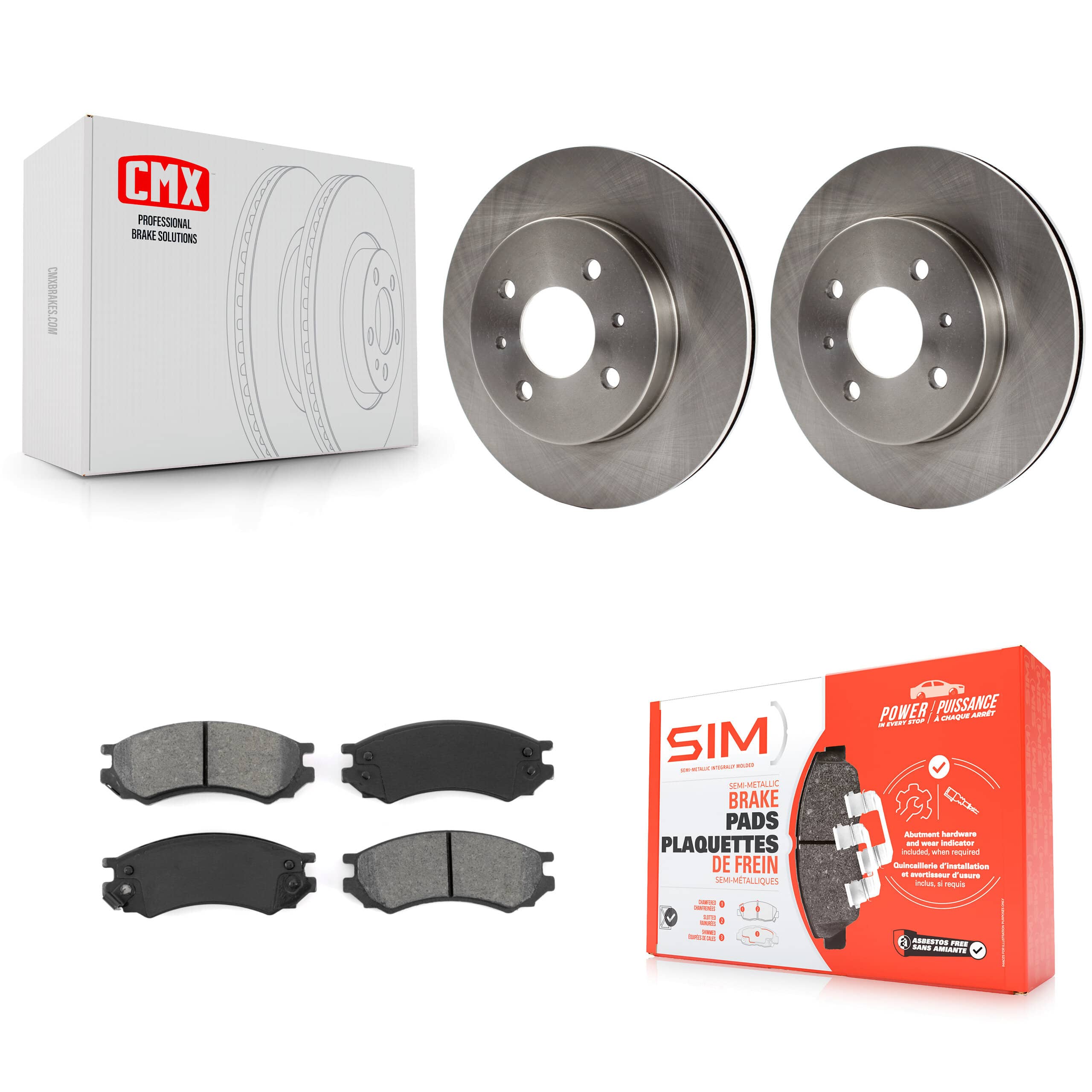 Transit Auto - K8S-100008 - Front Disc Brake Kits