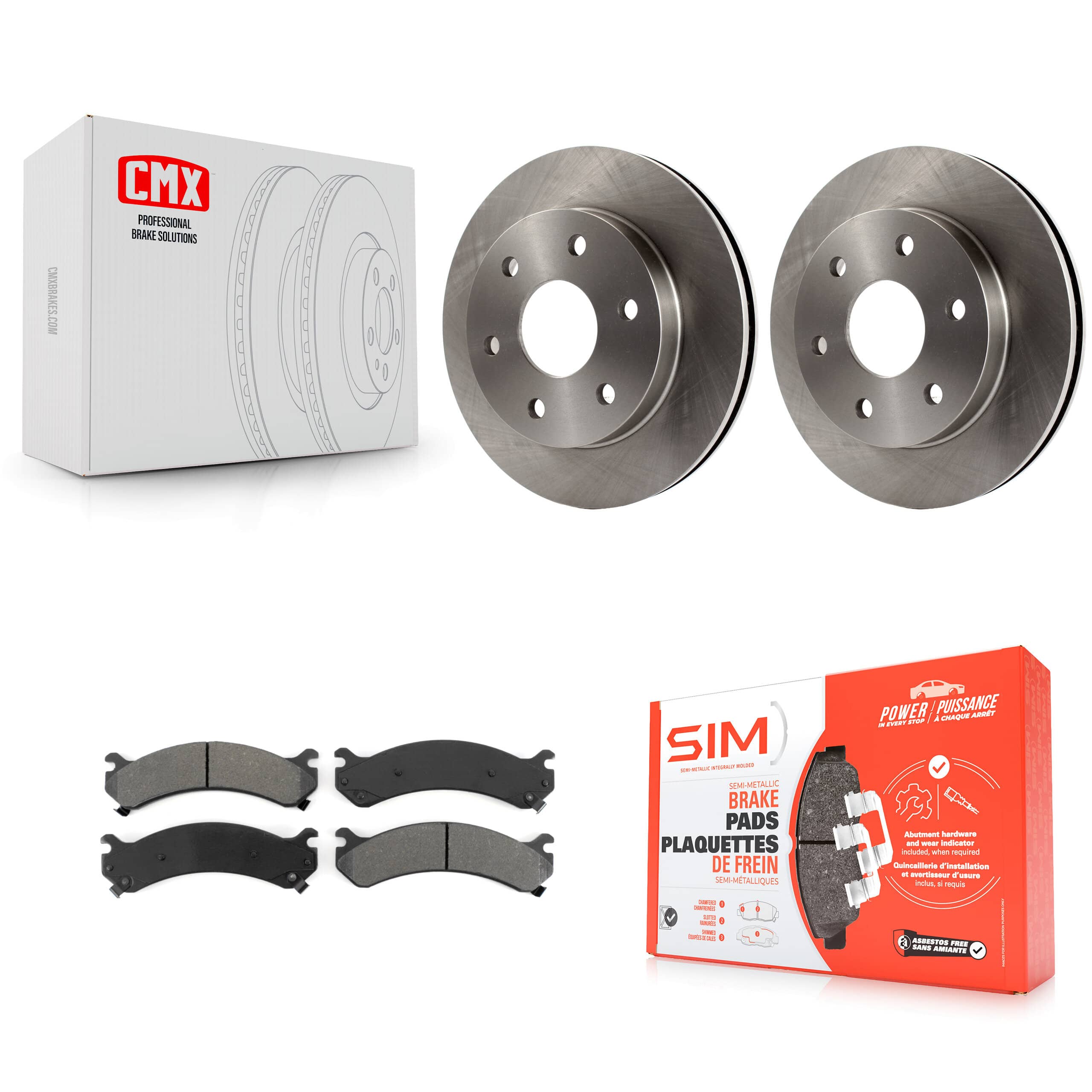 Transit Auto - K8S-100022 - Front Disc Brake Kits