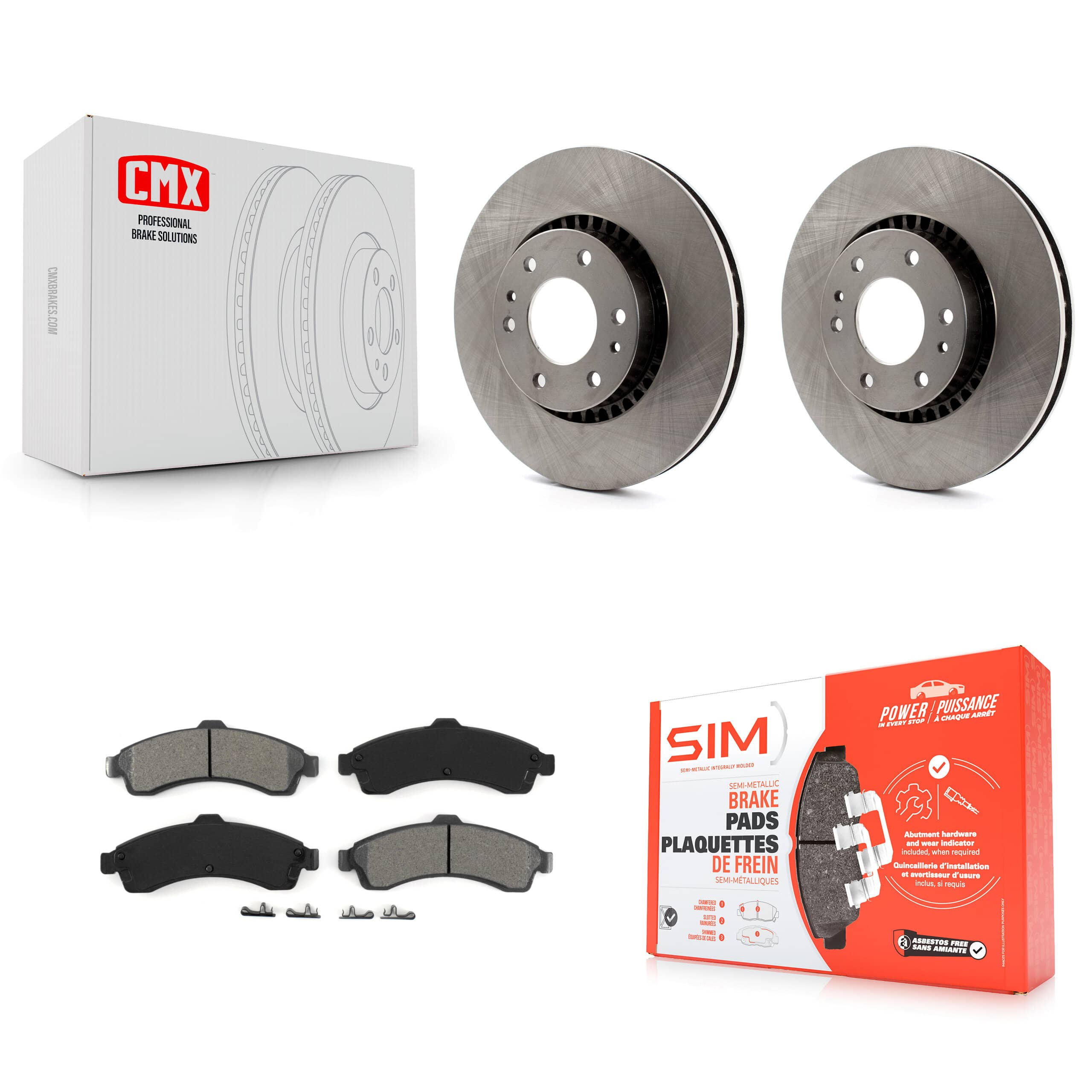 Transit Auto - K8S-100030 - Front Disc Brake Kits