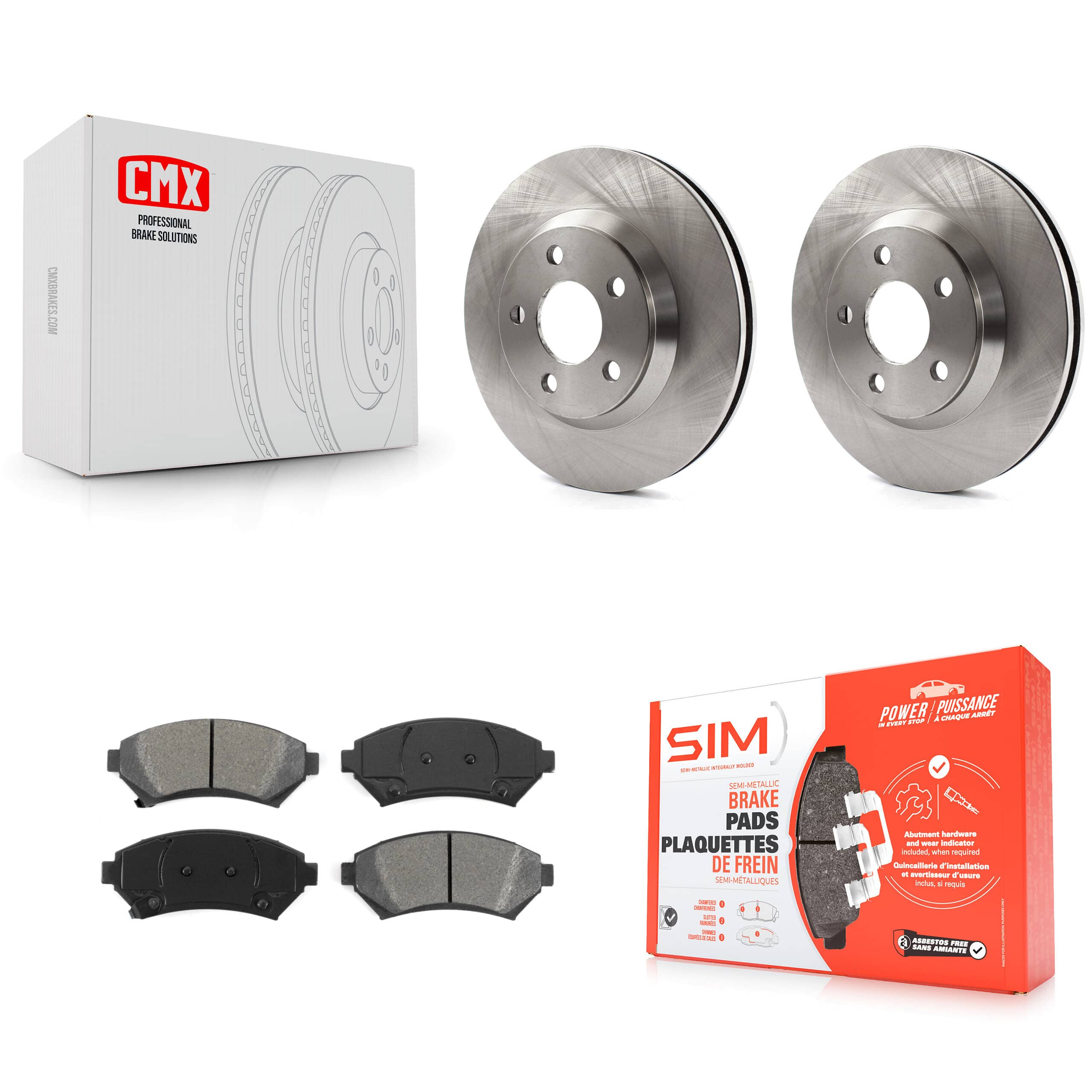 Transit Auto - K8S-100064 - Front Disc Brake Kits