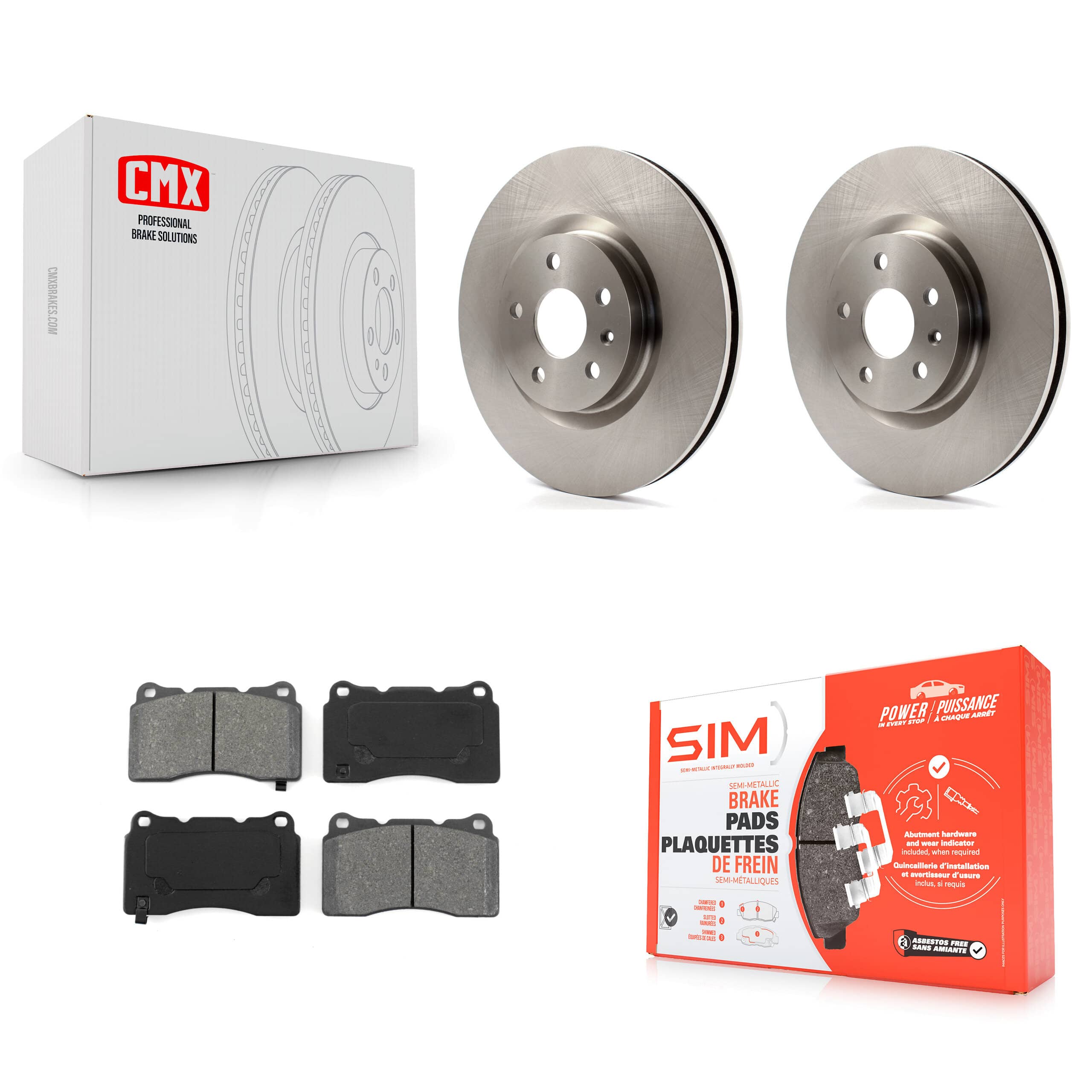 Transit Auto - K8S-100067 - Front Disc Brake Kits