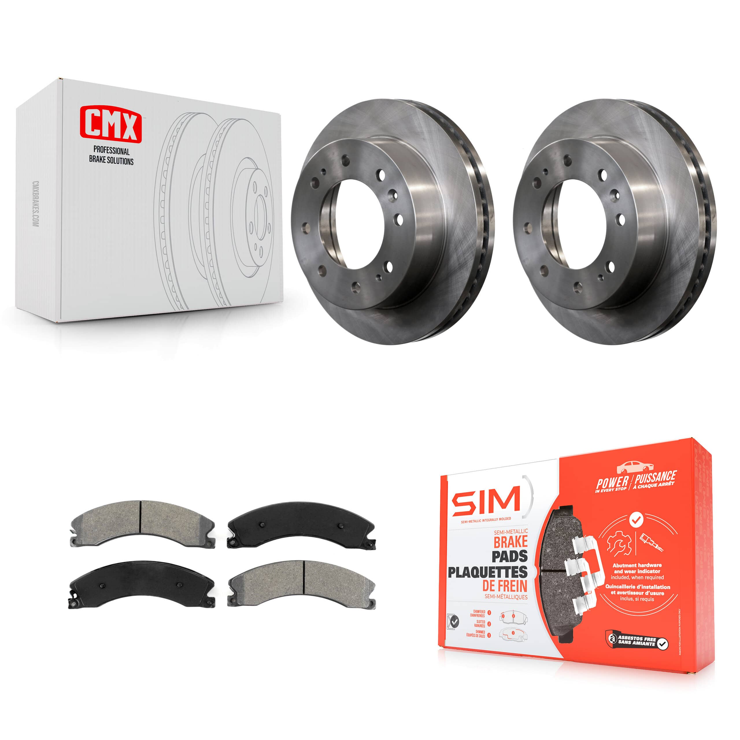 Transit Auto - K8S-100082 - Front Disc Brake Kits