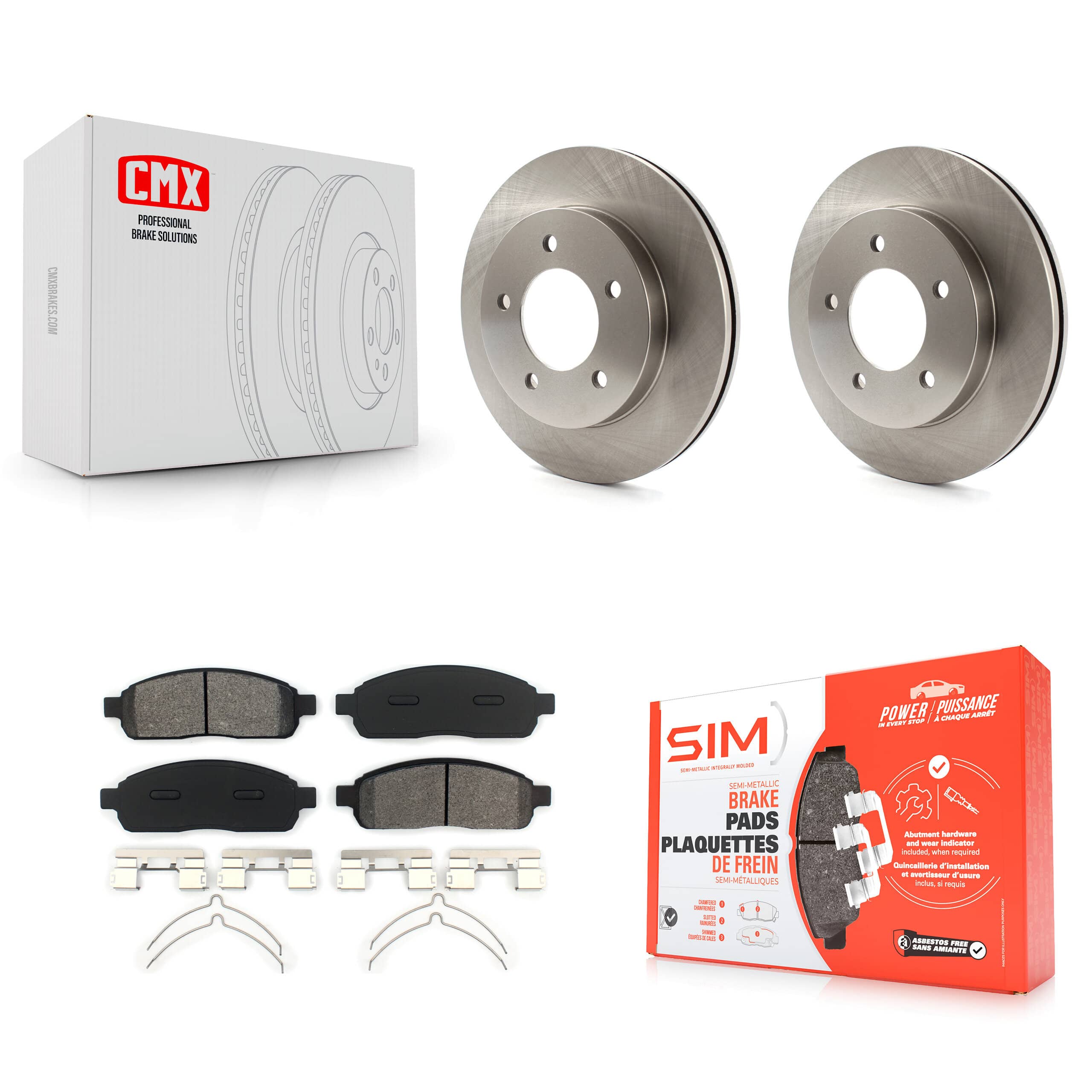 Transit Auto - K8S-100107 - Front Disc Brake Kits