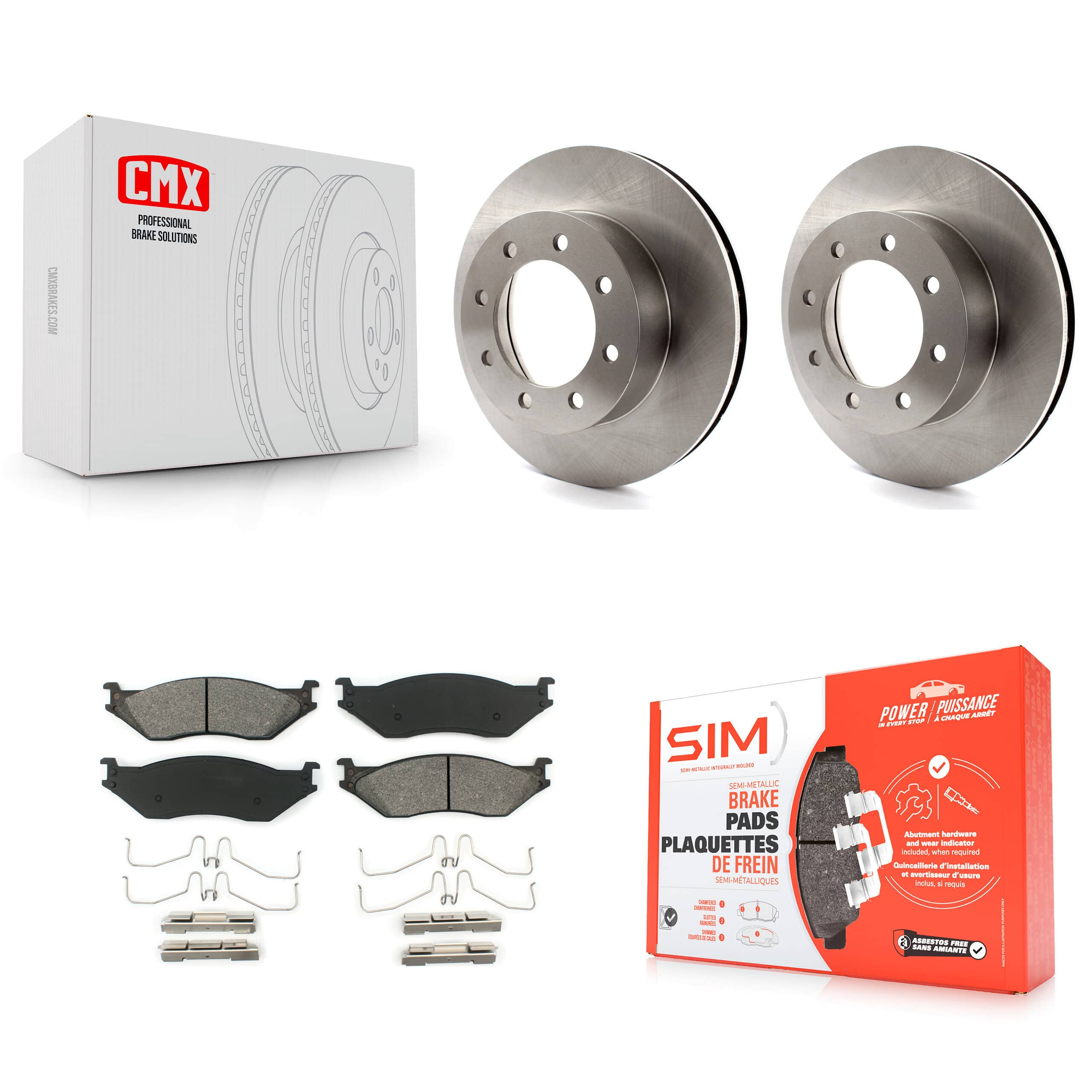 Transit Auto - K8S-100124 - Front Disc Brake Kits