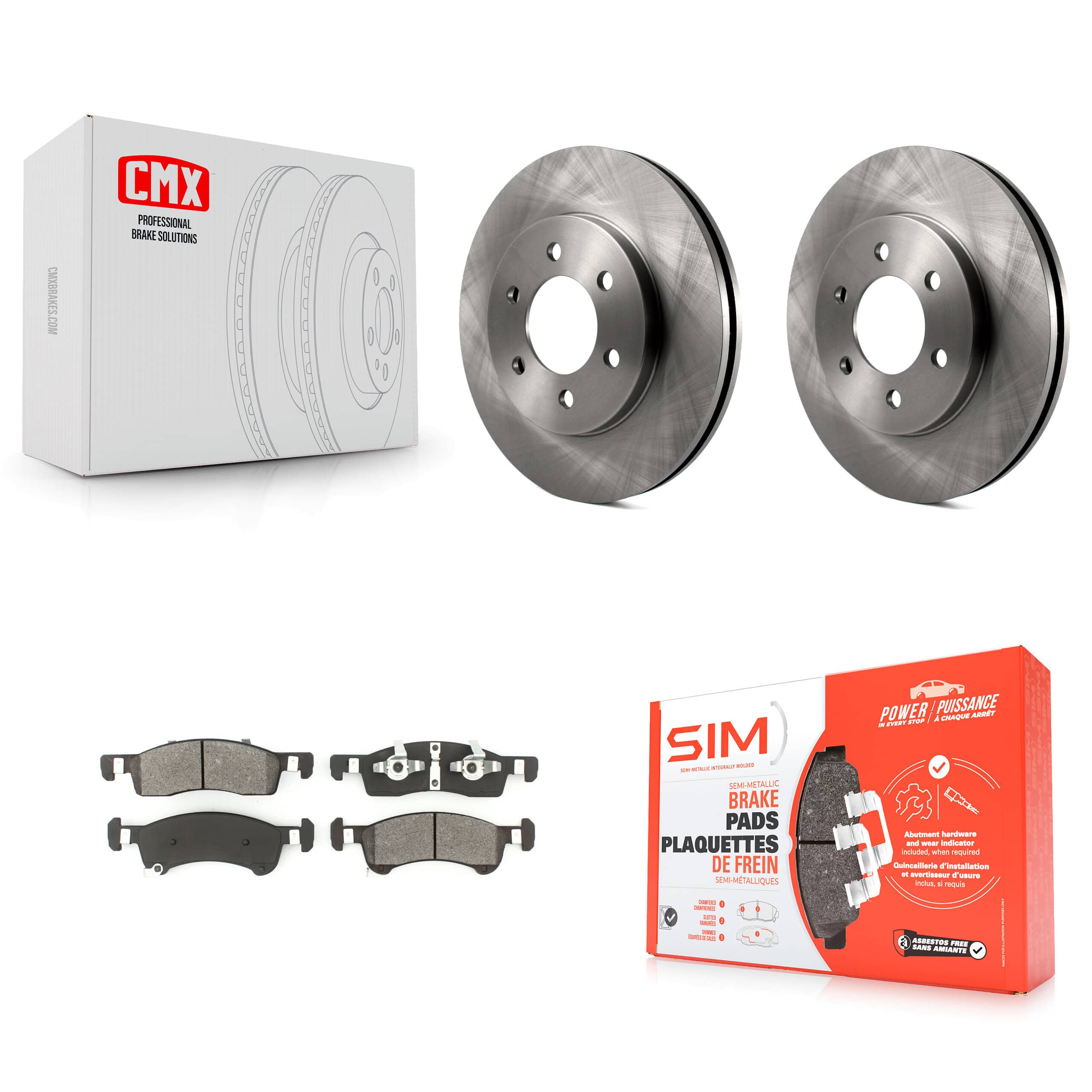 Transit Auto - K8S-100130 - Front Disc Brake Kits