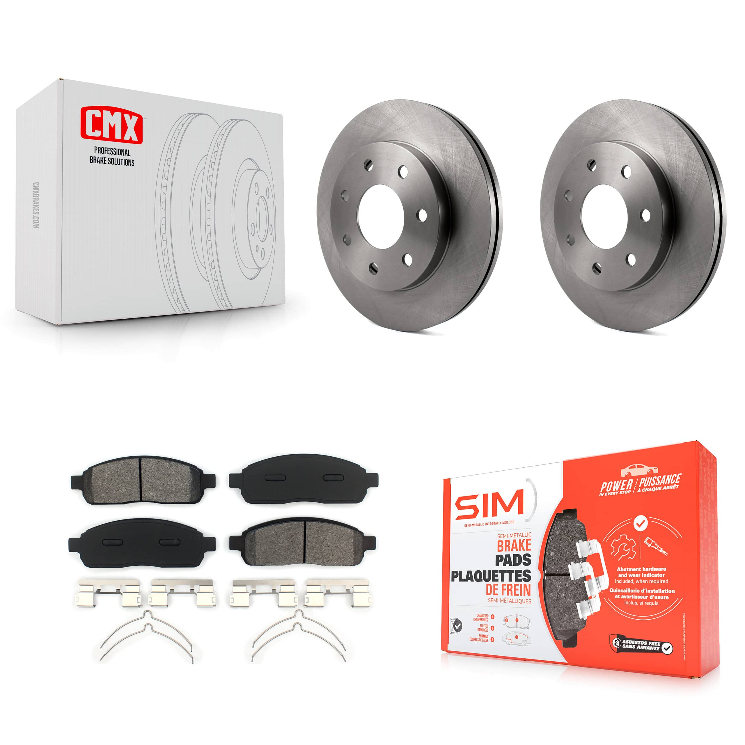 Transit Auto - K8S-100134 - Front Disc Brake Kits