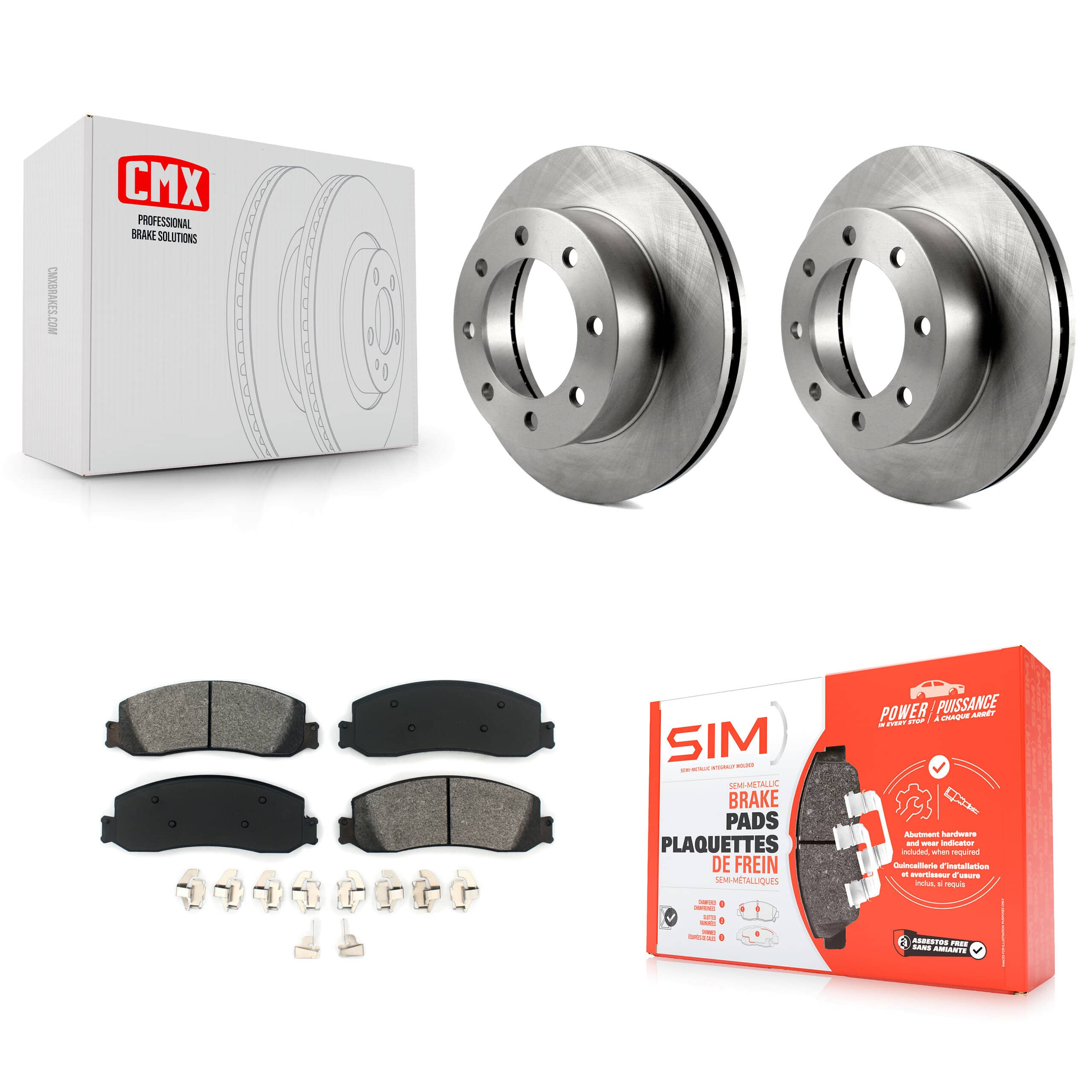 Transit Auto - K8S-100140 - Front Disc Brake Kits