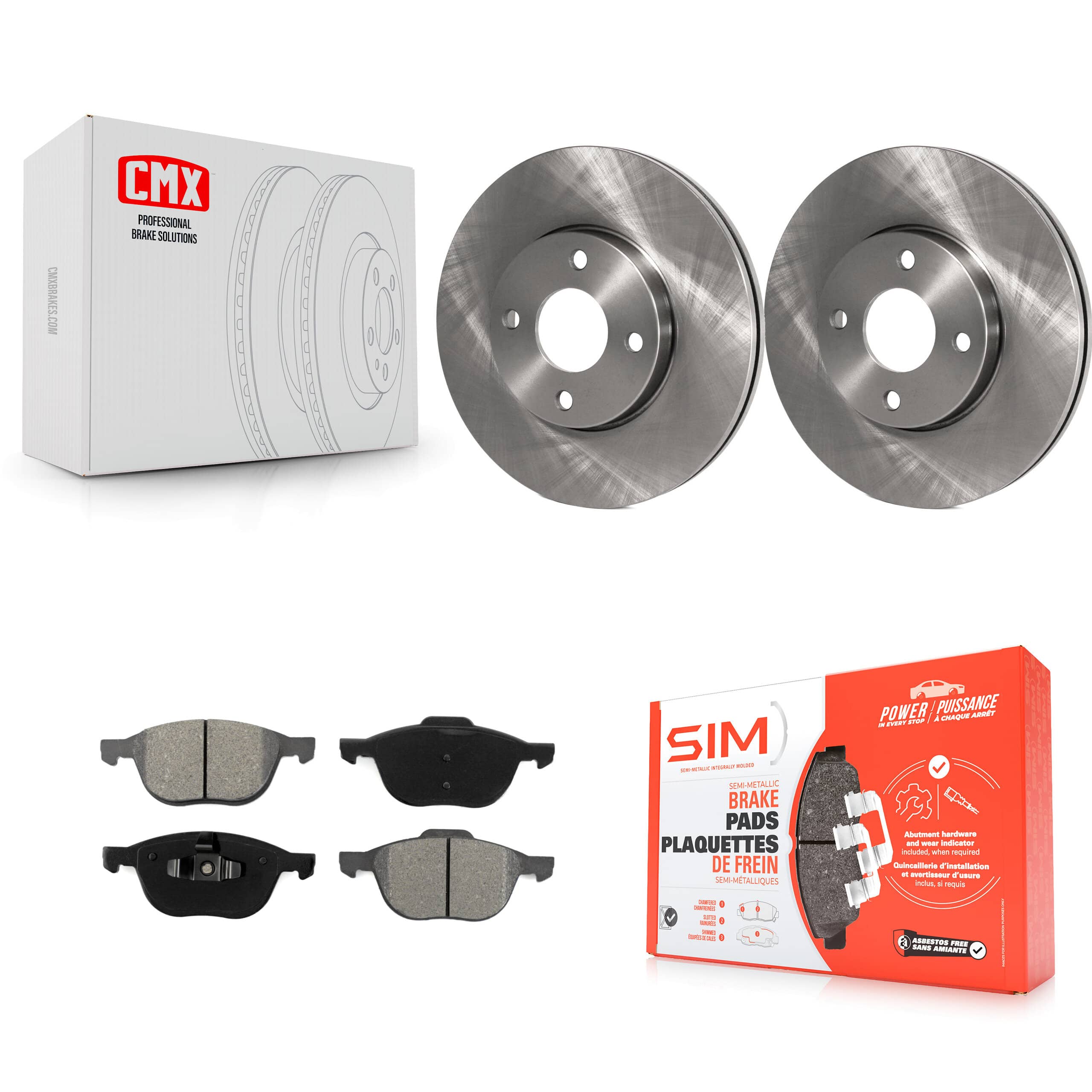 Transit Auto - K8S-100145 - Front Disc Brake Kits