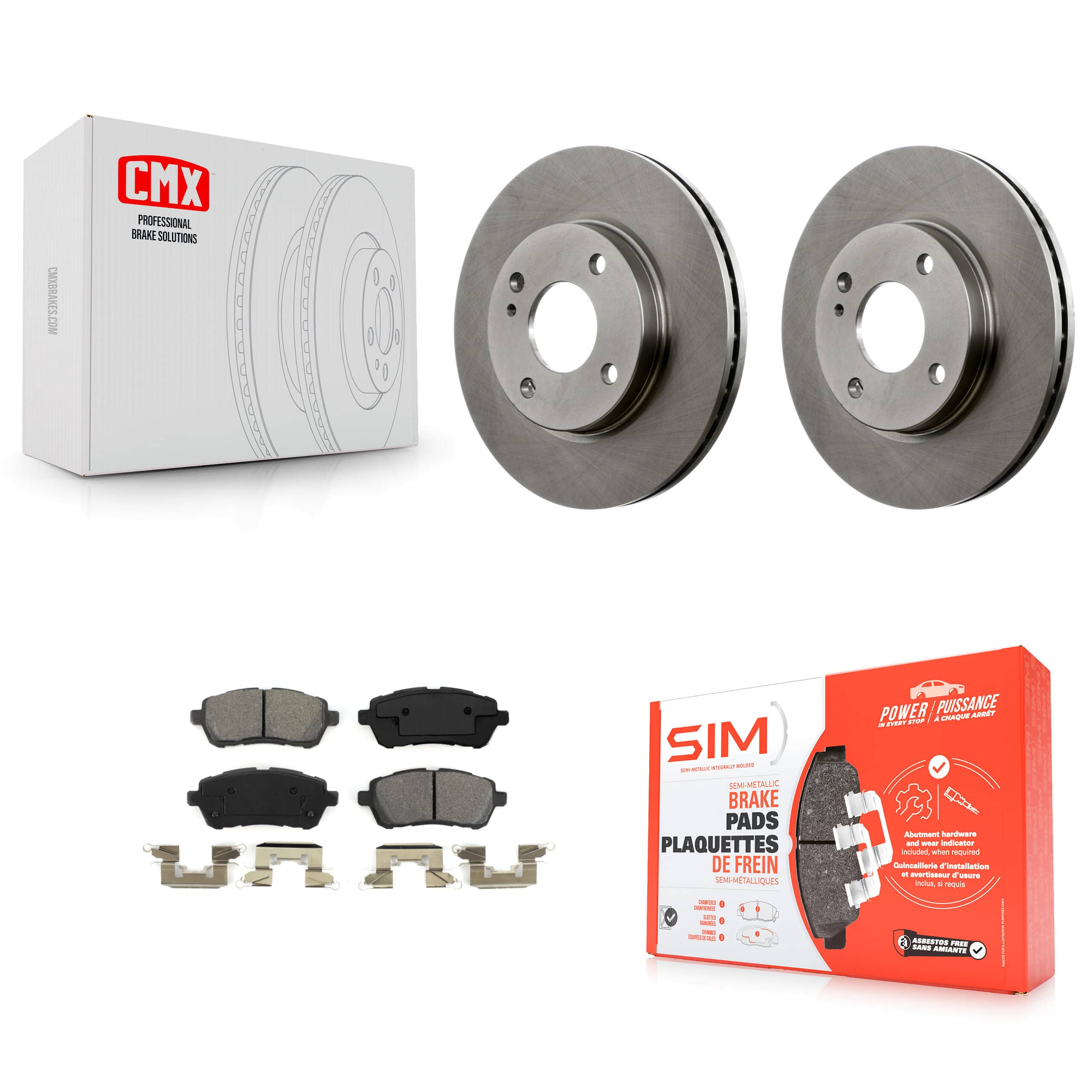 Transit Auto - K8S-100171 - Front Disc Brake Kits