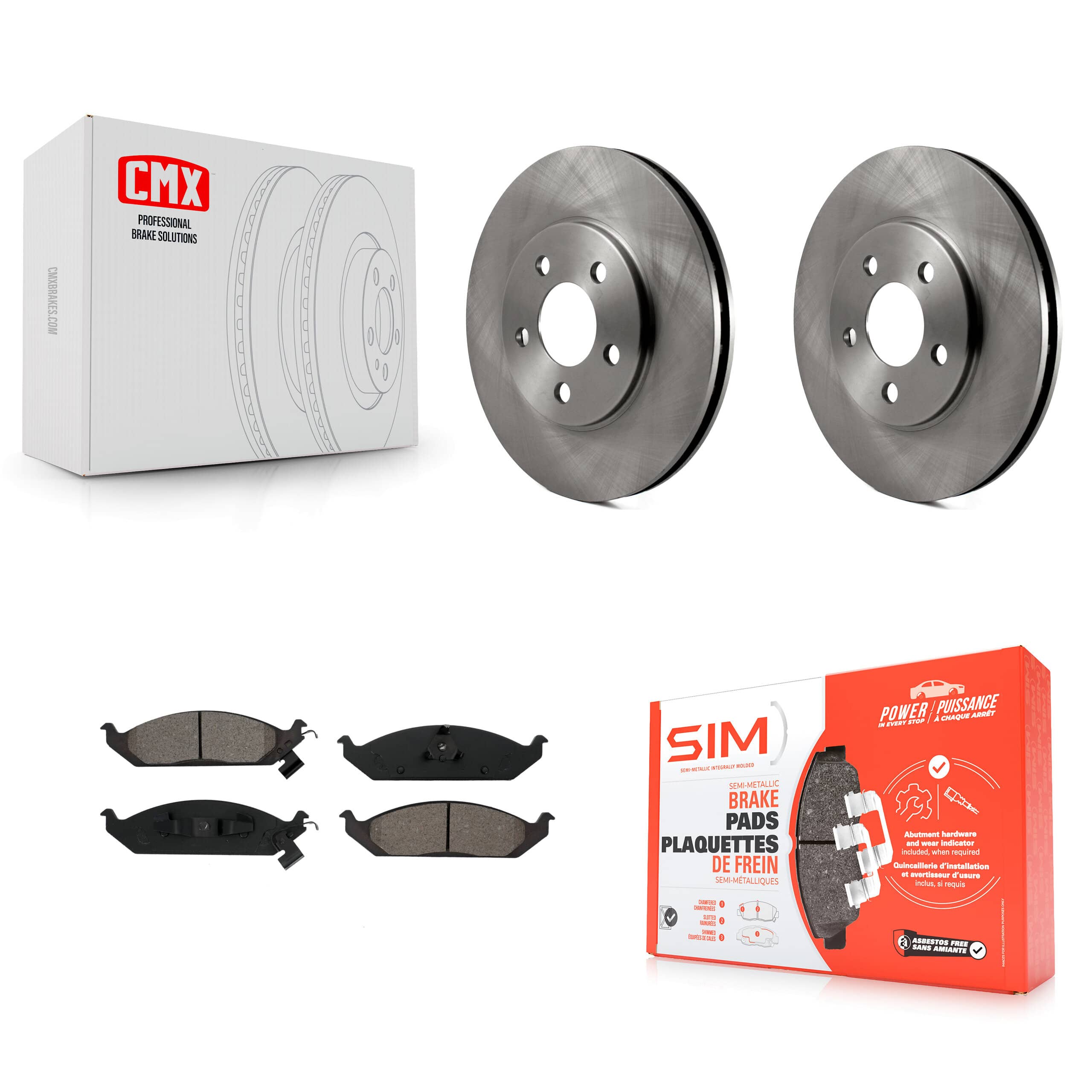 Transit Auto - K8S-100191 - Front Disc Brake Kits