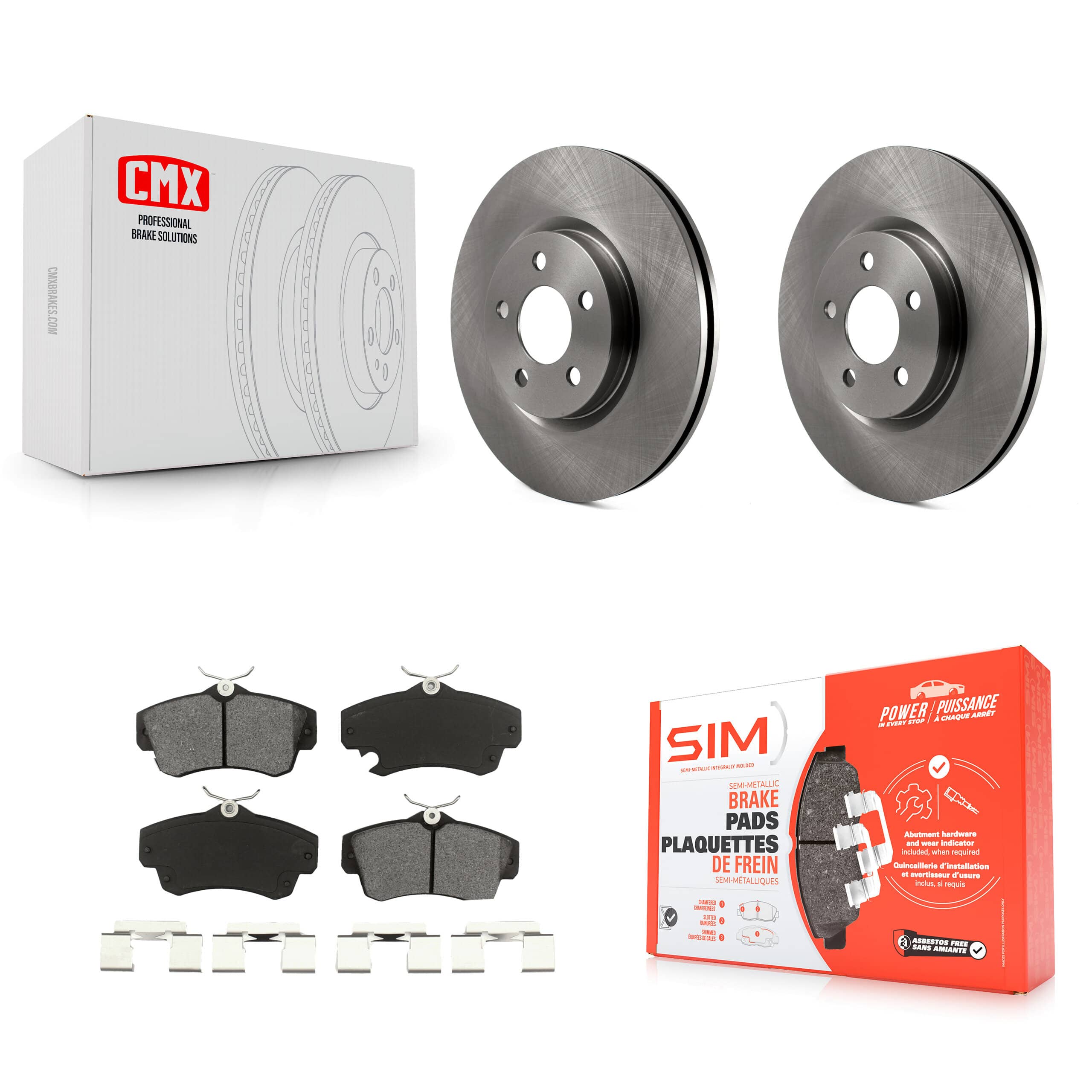 Transit Auto - K8S-100208 - Front Disc Brake Kits