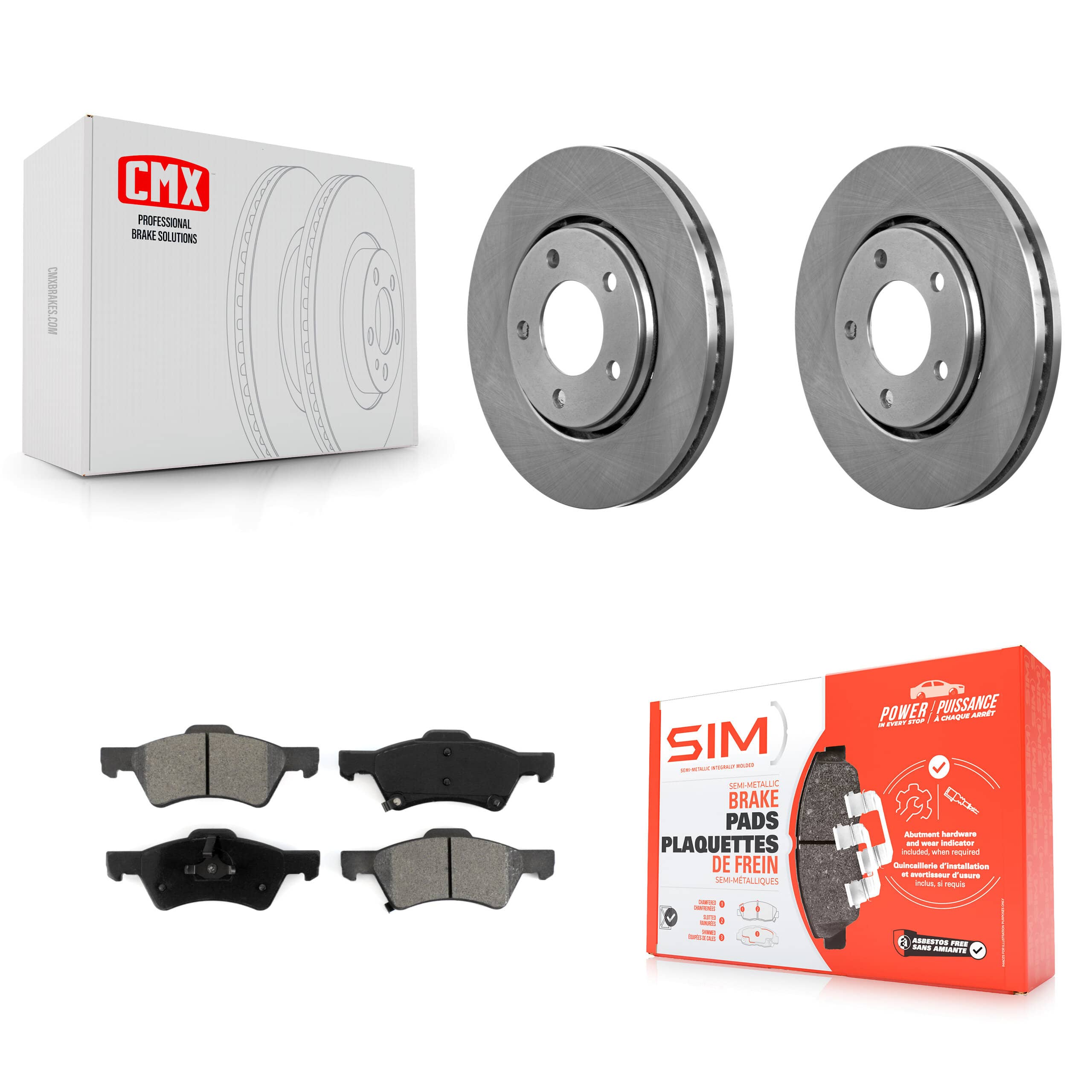 Transit Auto - K8S-100211 - Front Disc Brake Kits