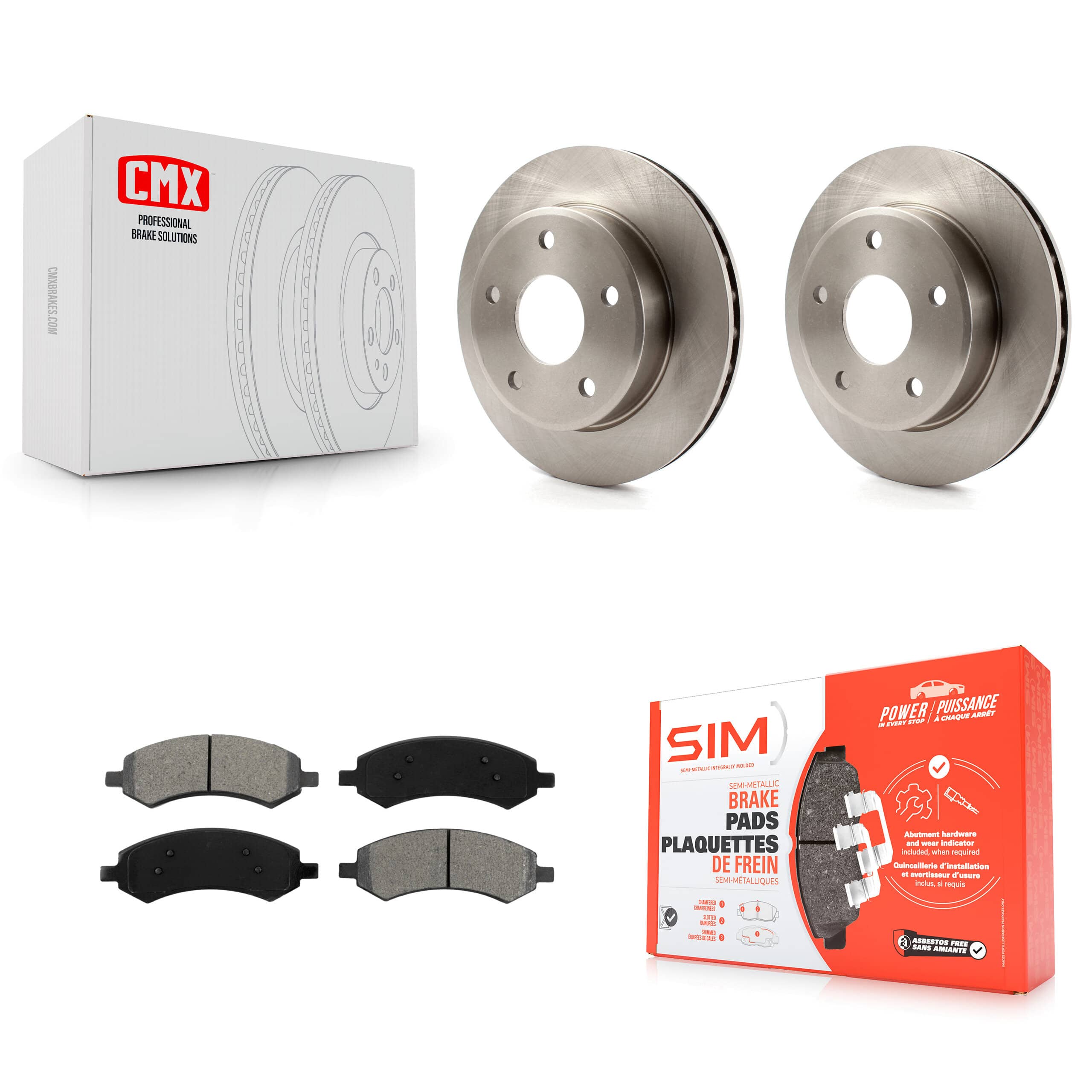 Transit Auto - K8S-100224 - Front Disc Brake Kits