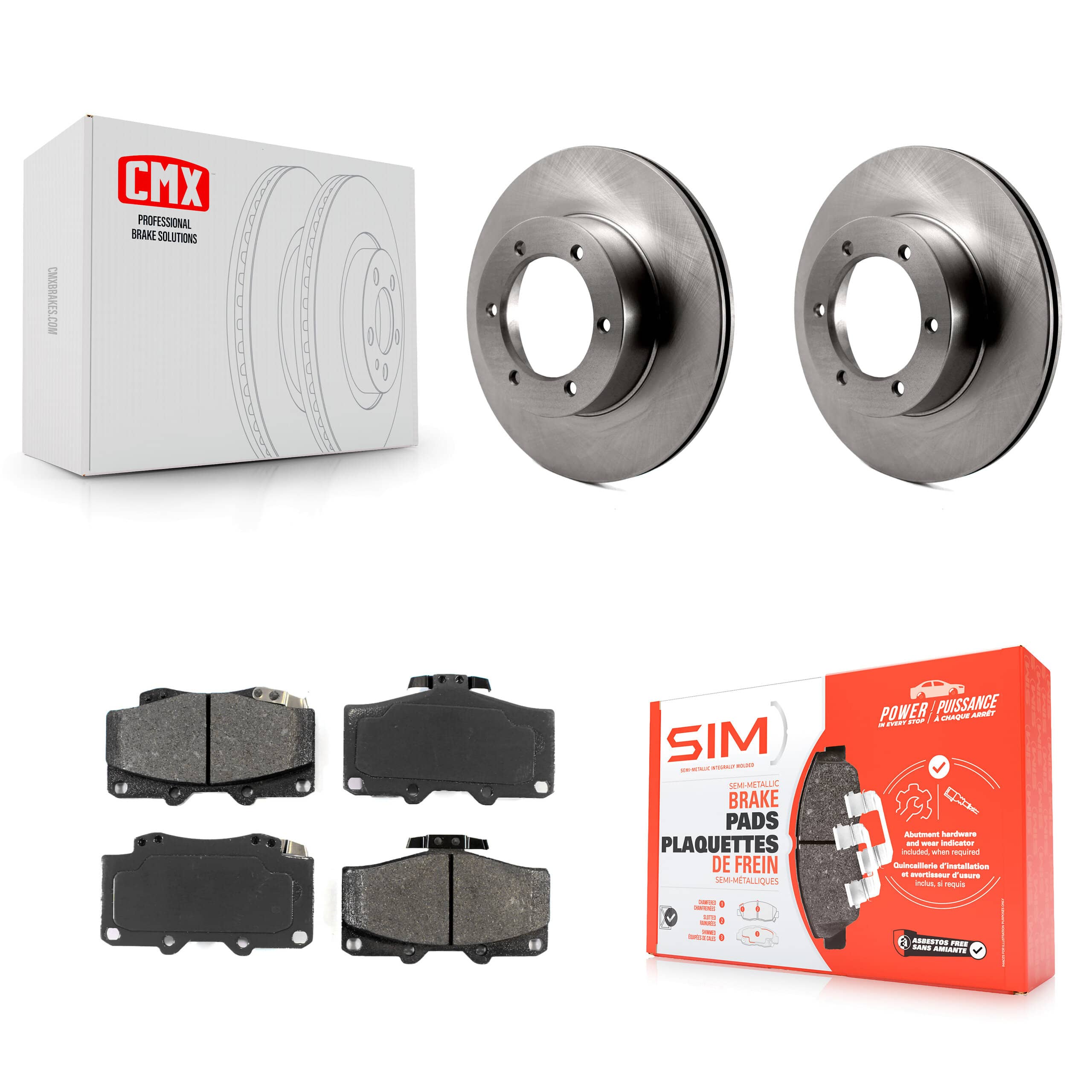 Transit Auto - K8S-100253 - Front Disc Brake Kits