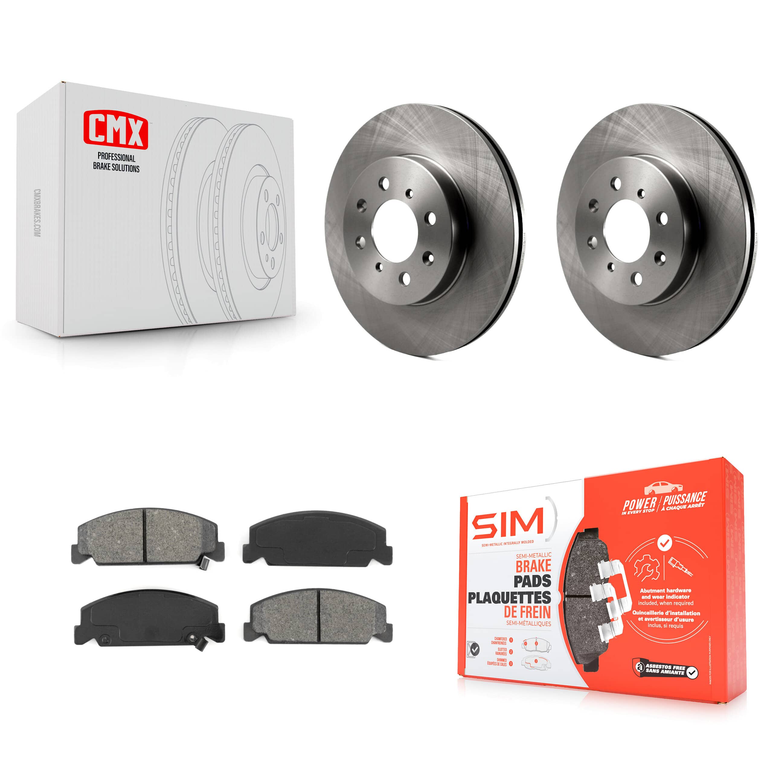 Transit Auto - K8S-100259 - Front Disc Brake Kits