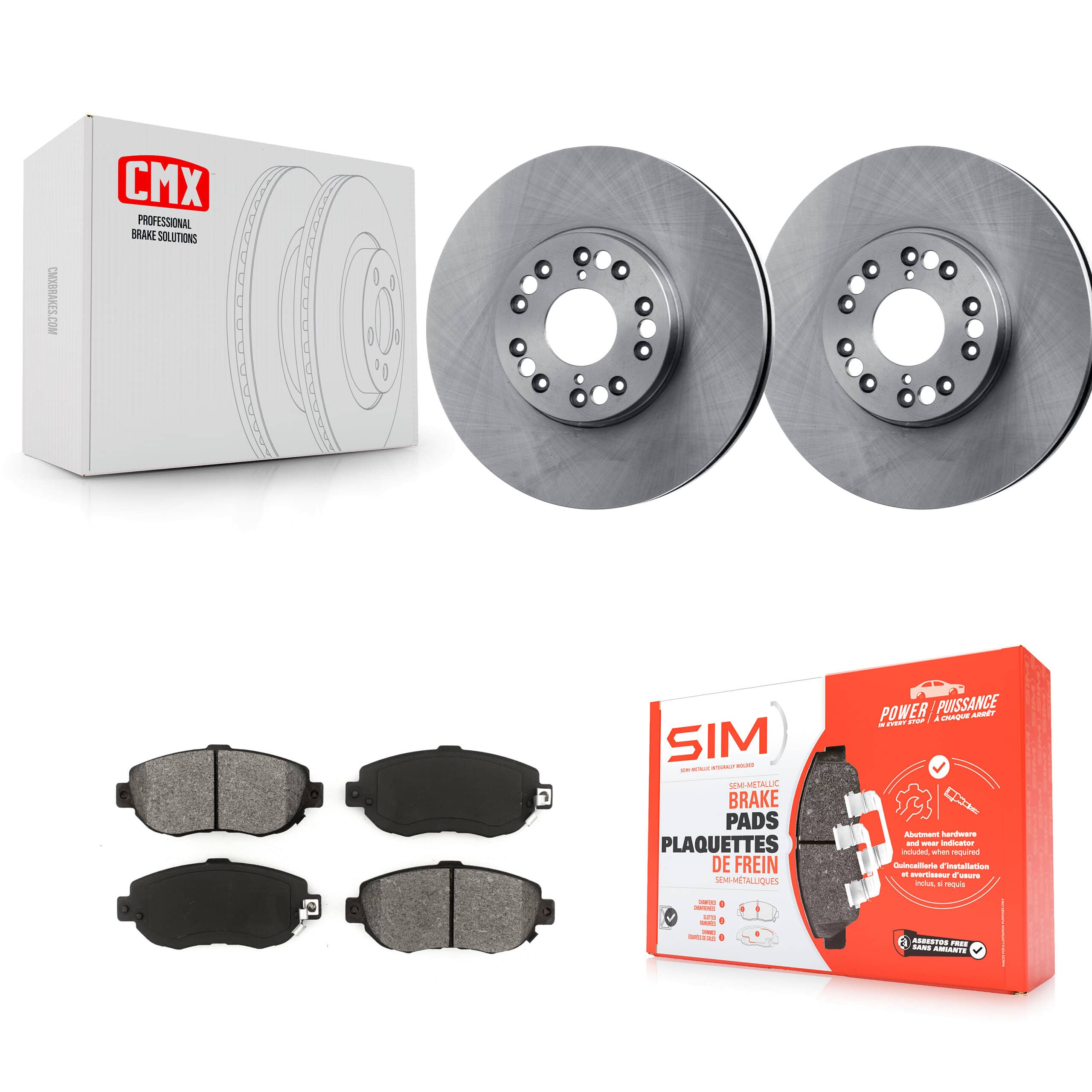 Transit Auto - K8S-100290 - Front Disc Brake Kits