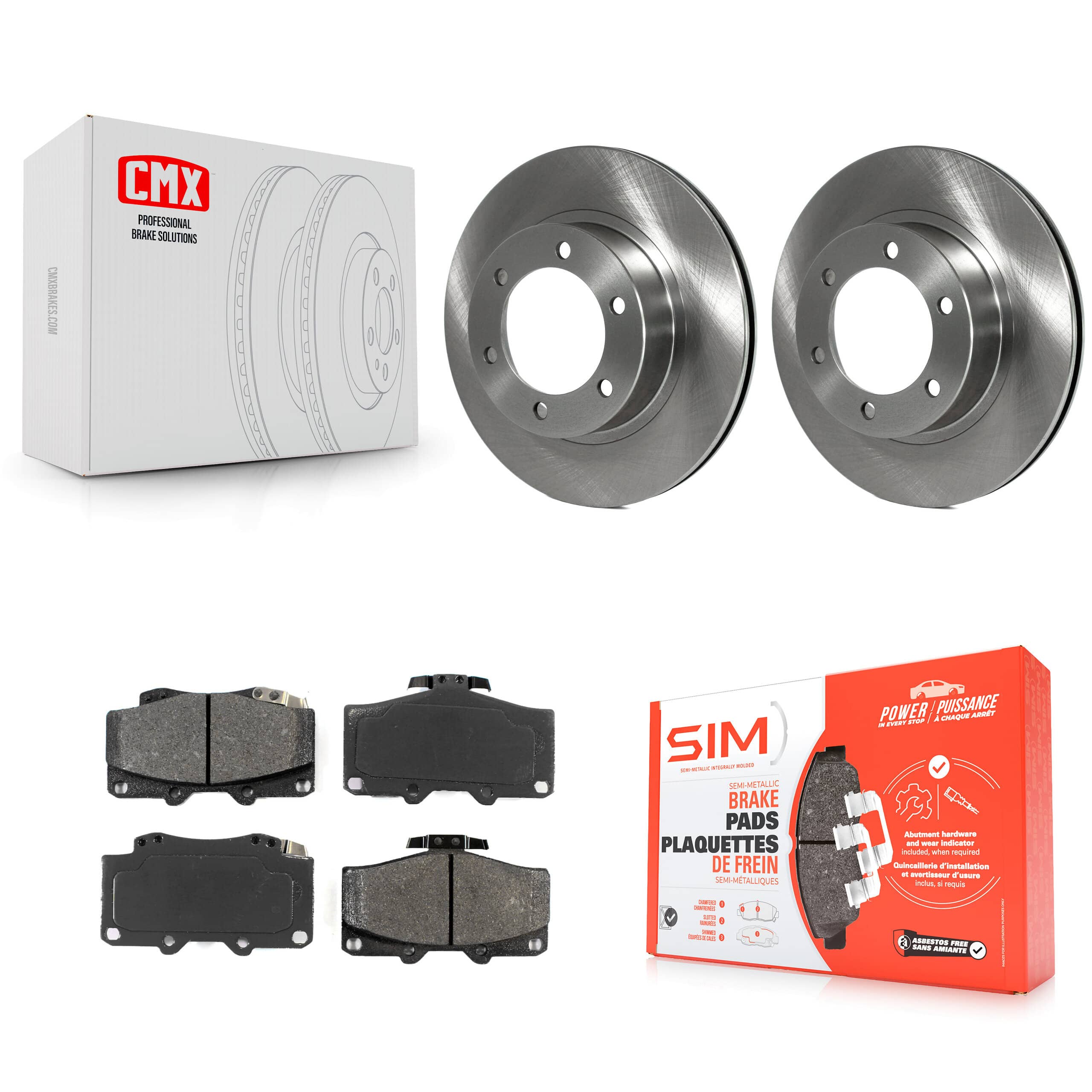 Transit Auto - K8S-100306 - Front Disc Brake Kits