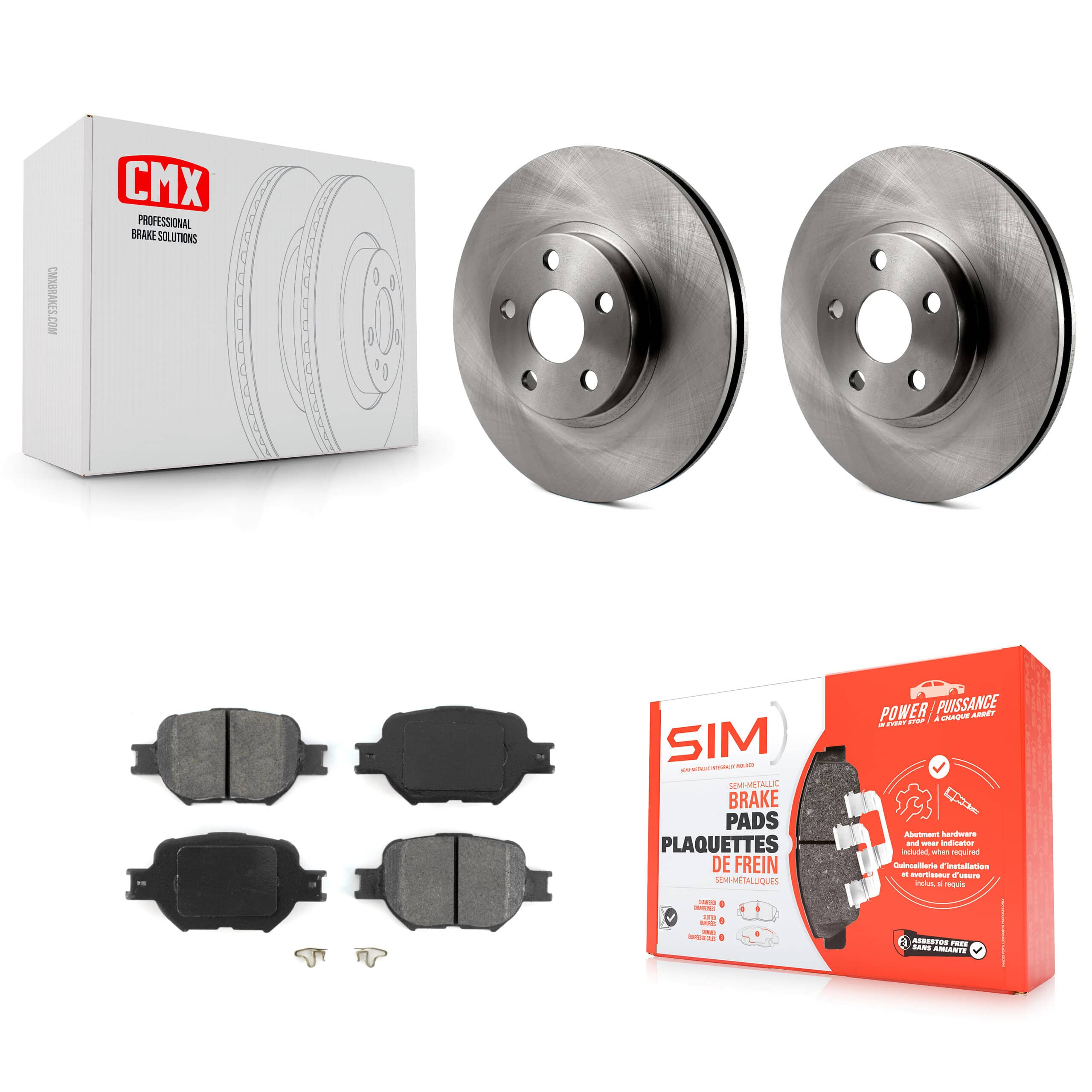 Transit Auto - K8S-100355 - Front Disc Brake Kits