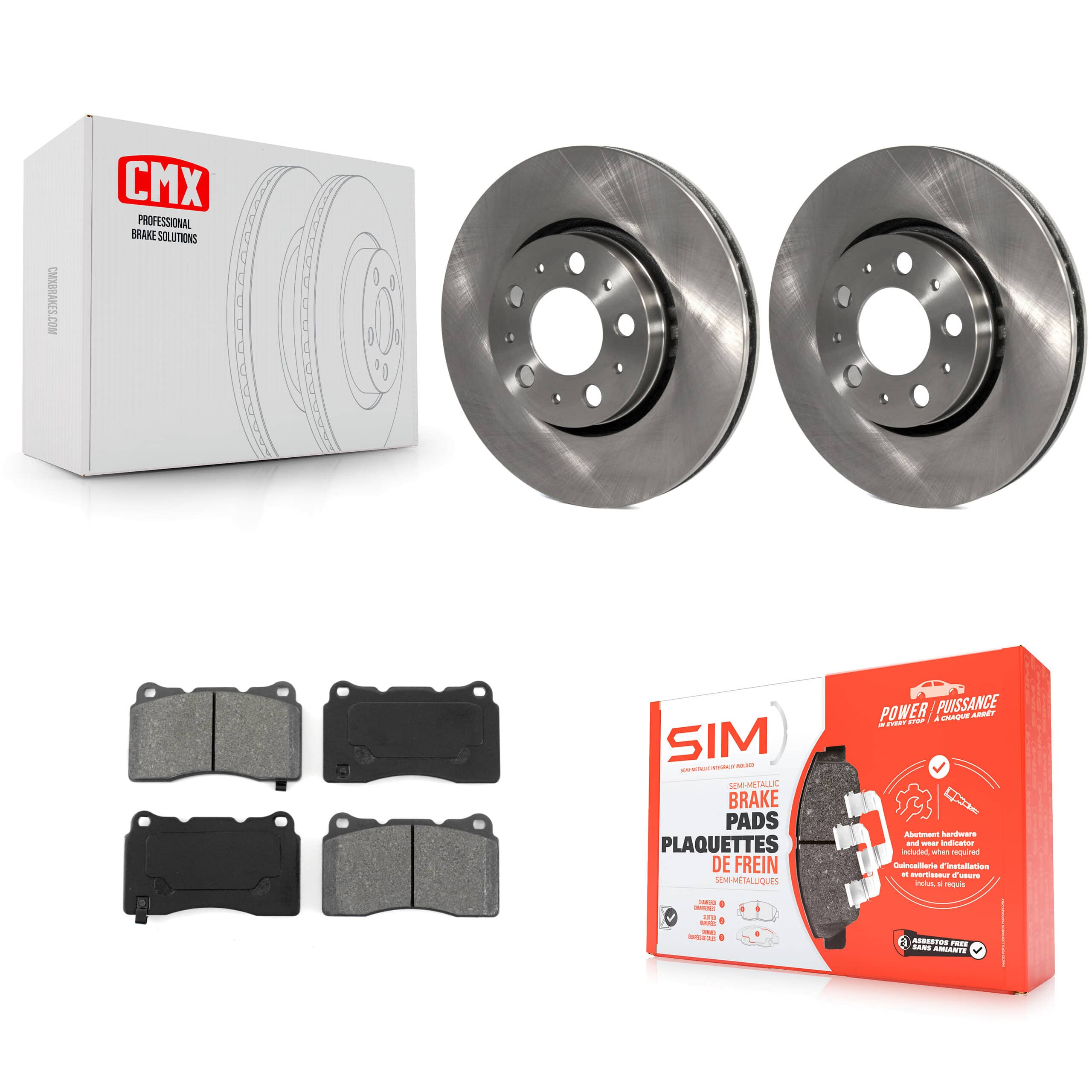 Transit Auto - K8S-100375 - Front Disc Brake Kits