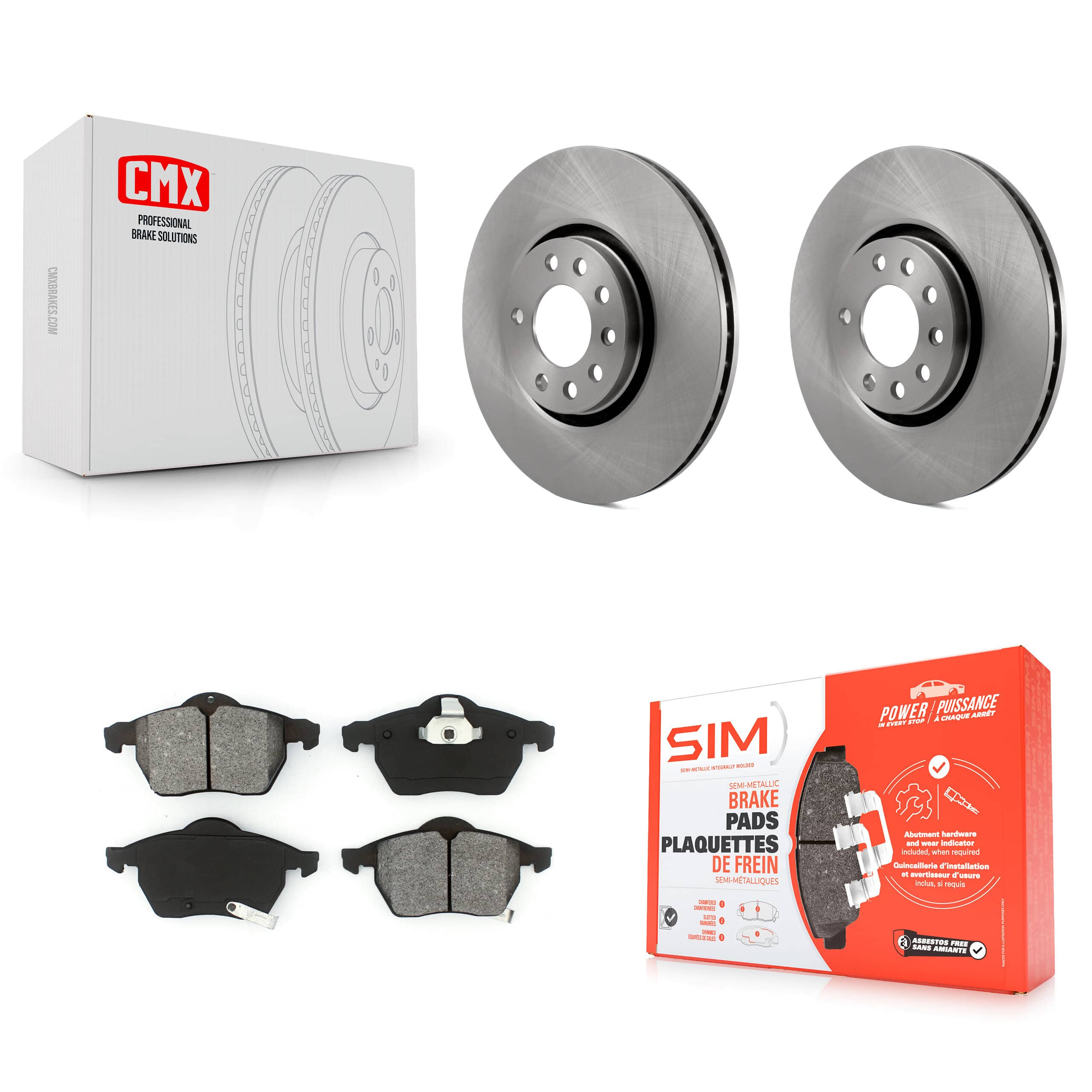 Transit Auto - K8S-100380 - Front Disc Brake Kits