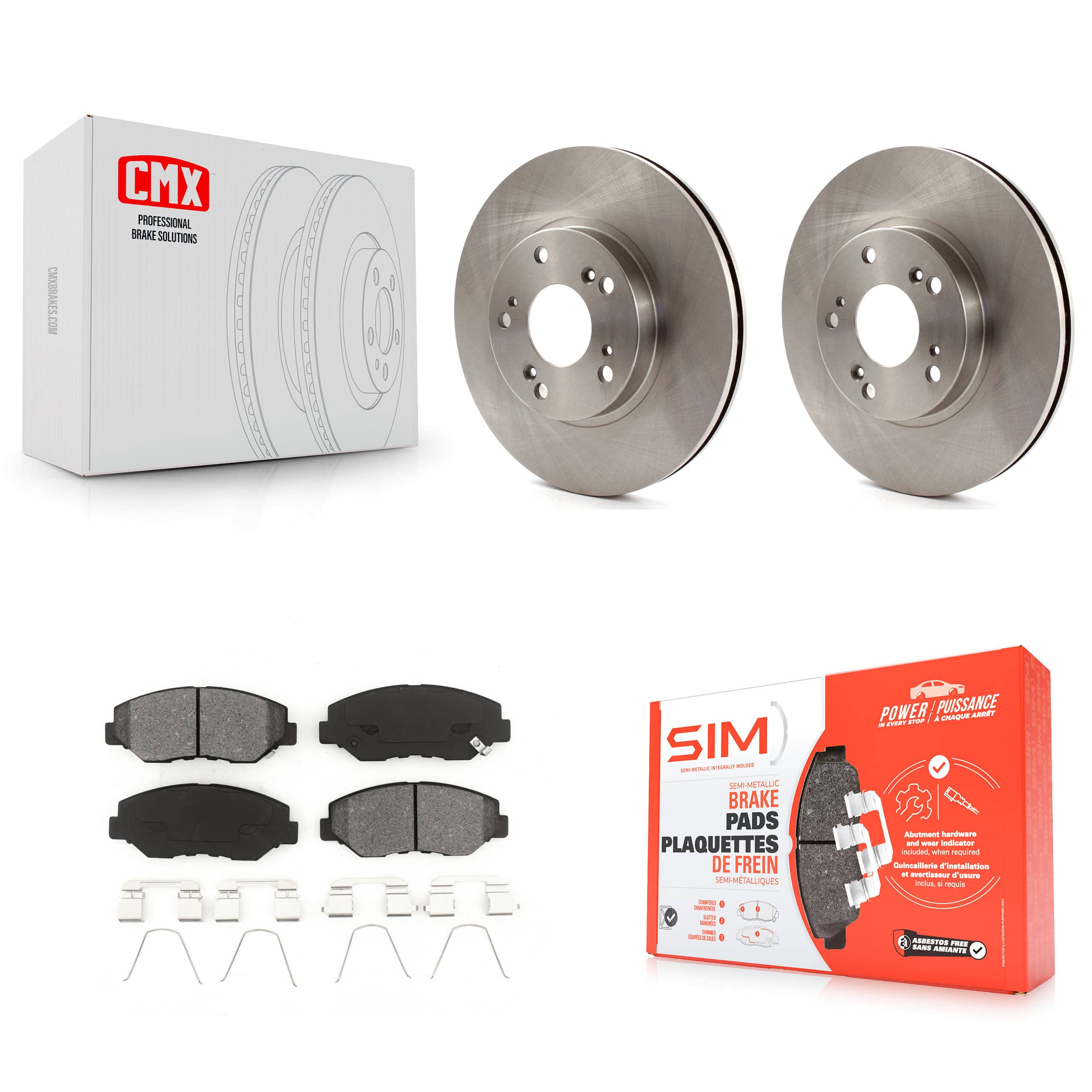 Transit Auto - K8S-100385 - Front Disc Brake Kits