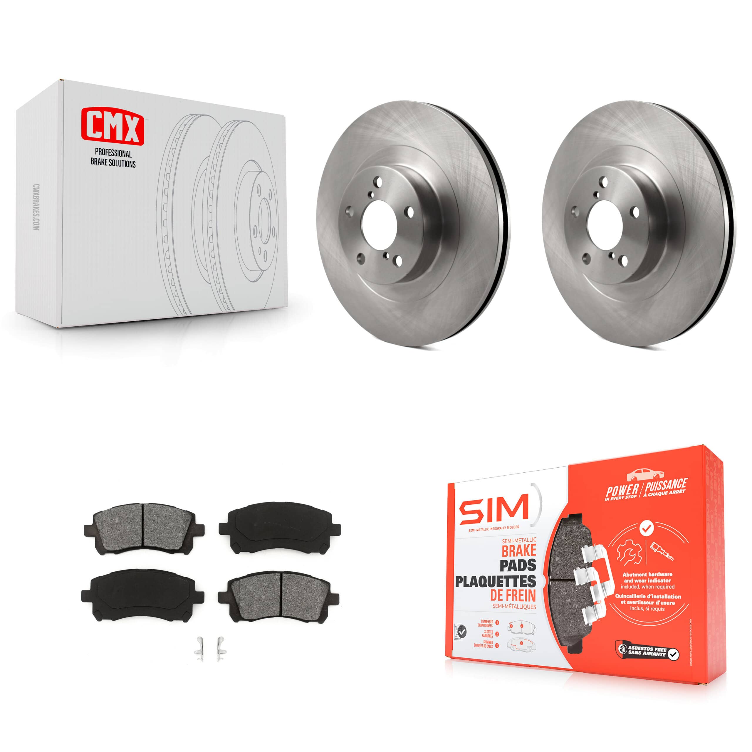 Transit Auto - K8S-100414 - Front Disc Brake Kits