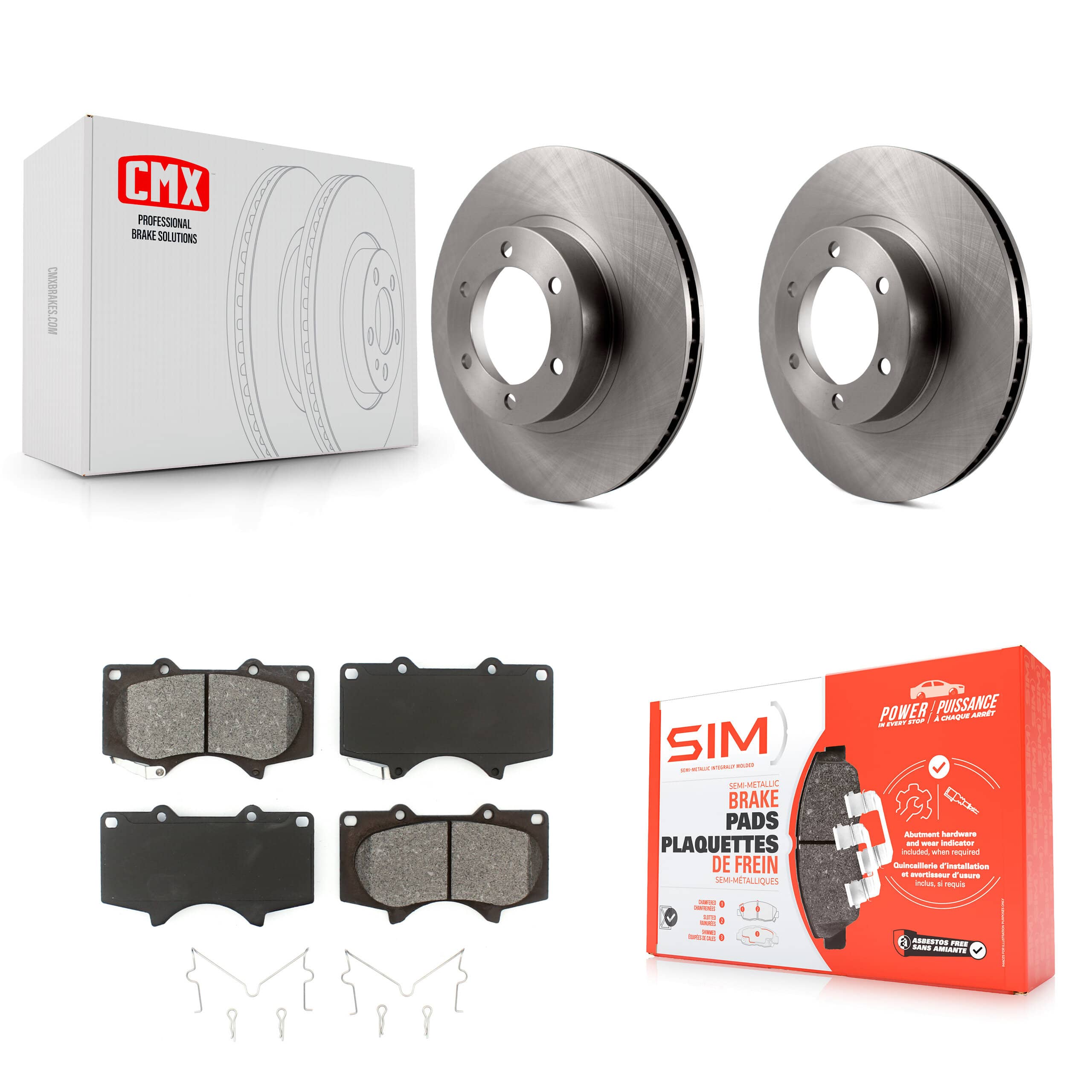 Transit Auto - K8S-100418 - Front Disc Brake Kits