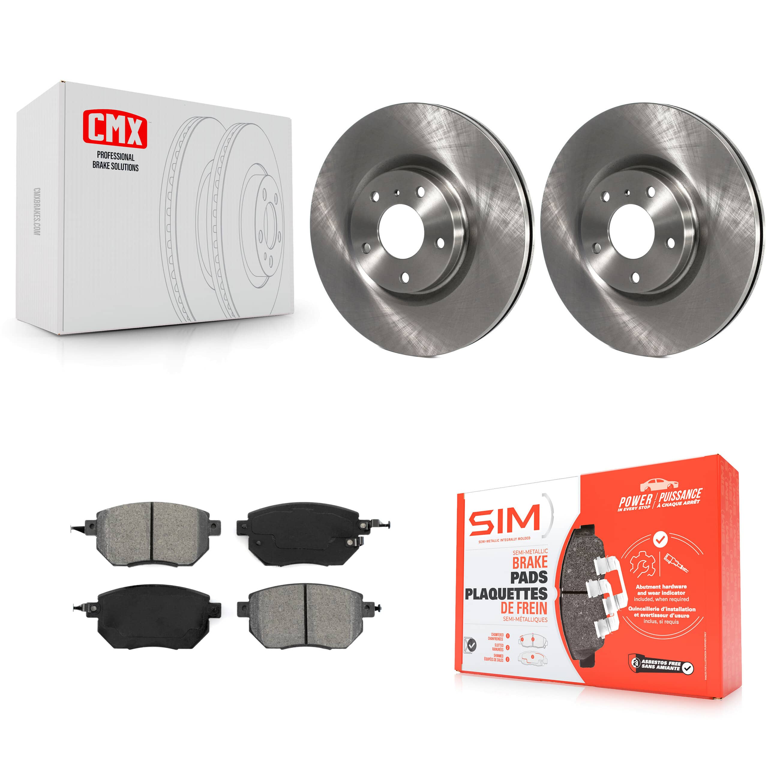 Transit Auto - K8S-100446 - Front Disc Brake Kits