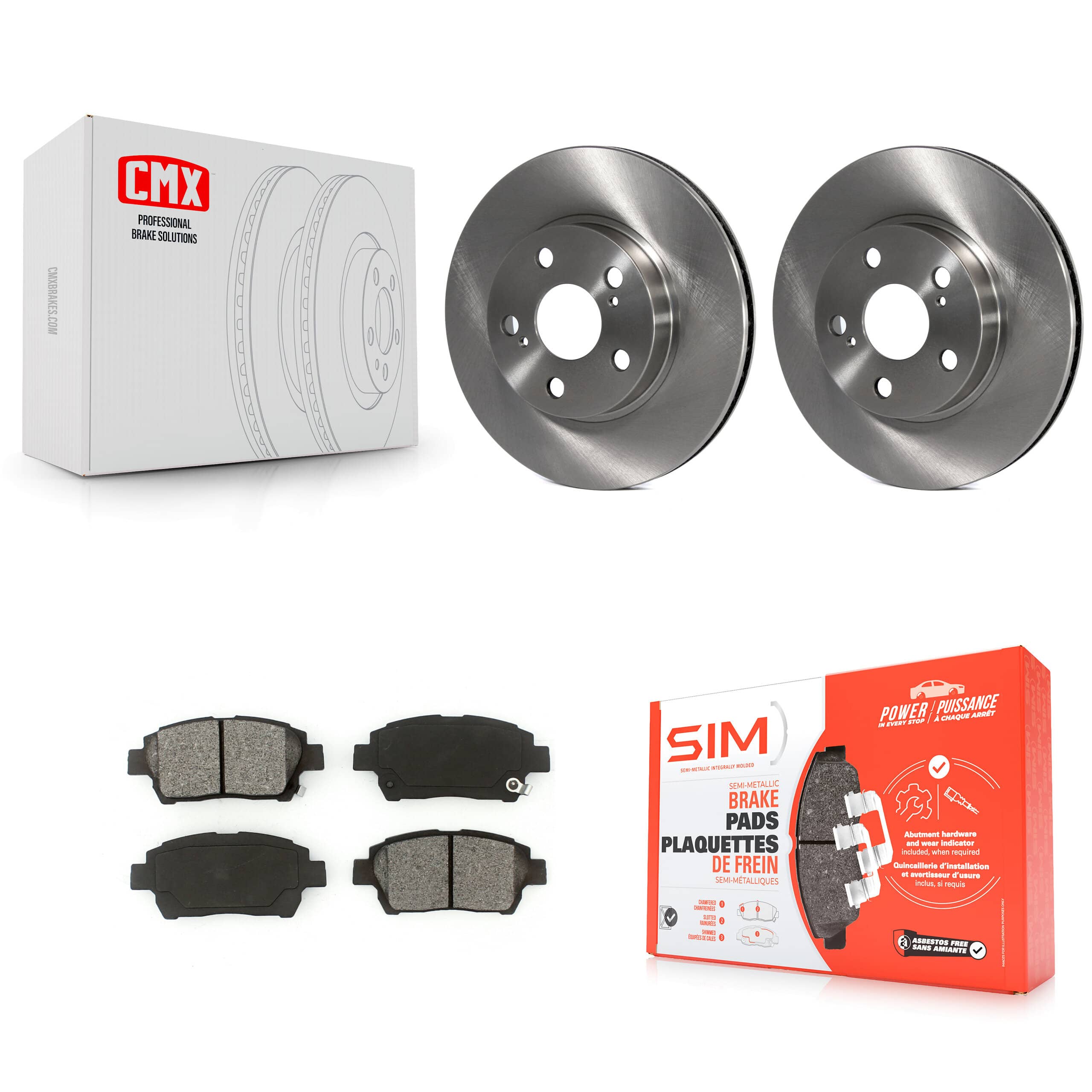 Transit Auto - K8S-100447 - Front Disc Brake Kits