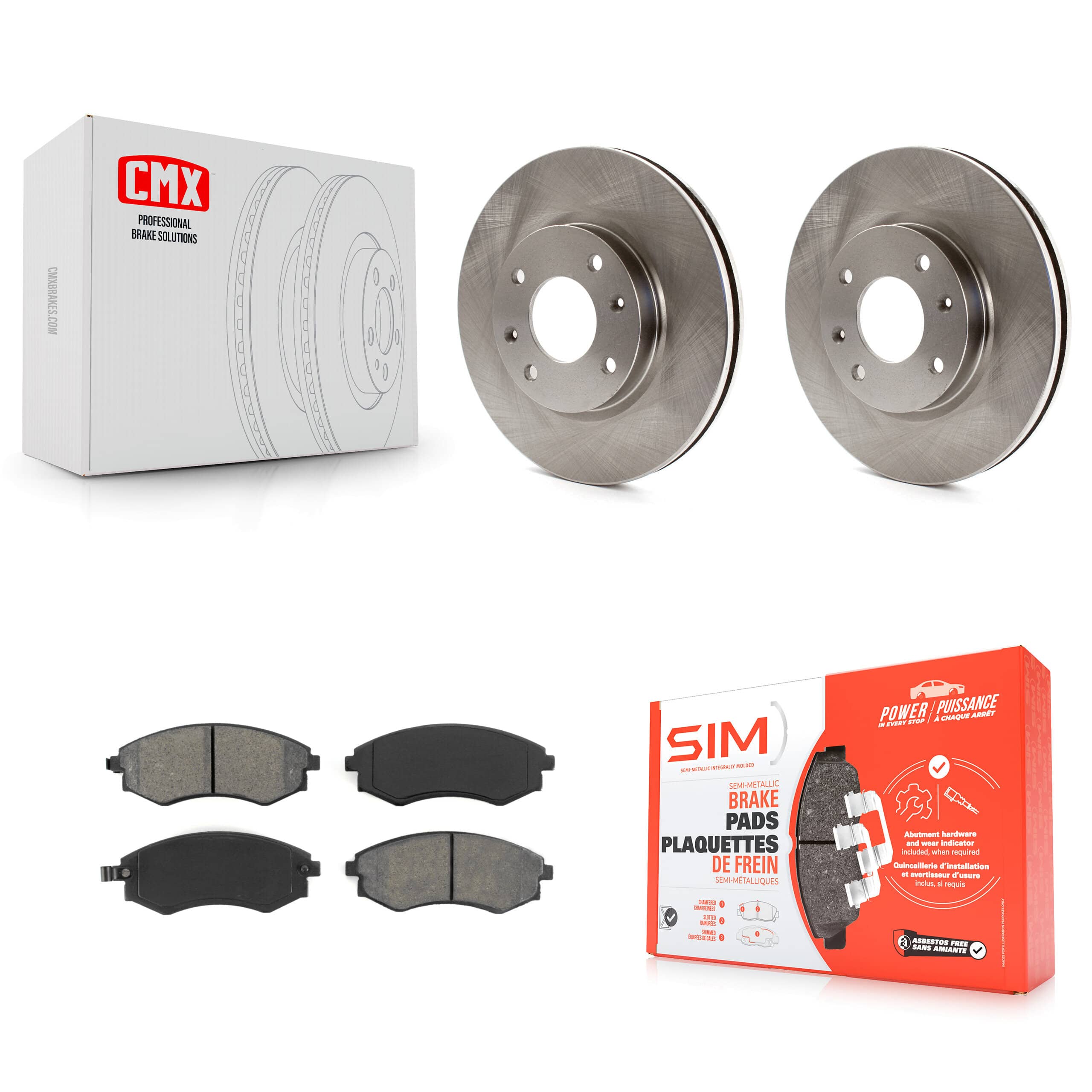 Transit Auto - K8S-100451 - Front Disc Brake Kits