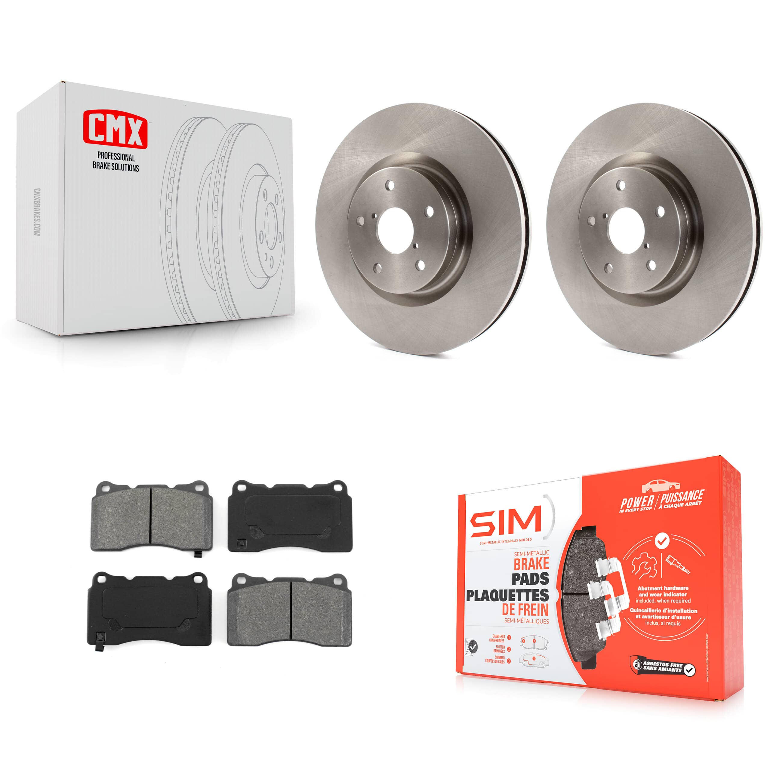 Transit Auto - K8S-100461 - Front Disc Brake Kits