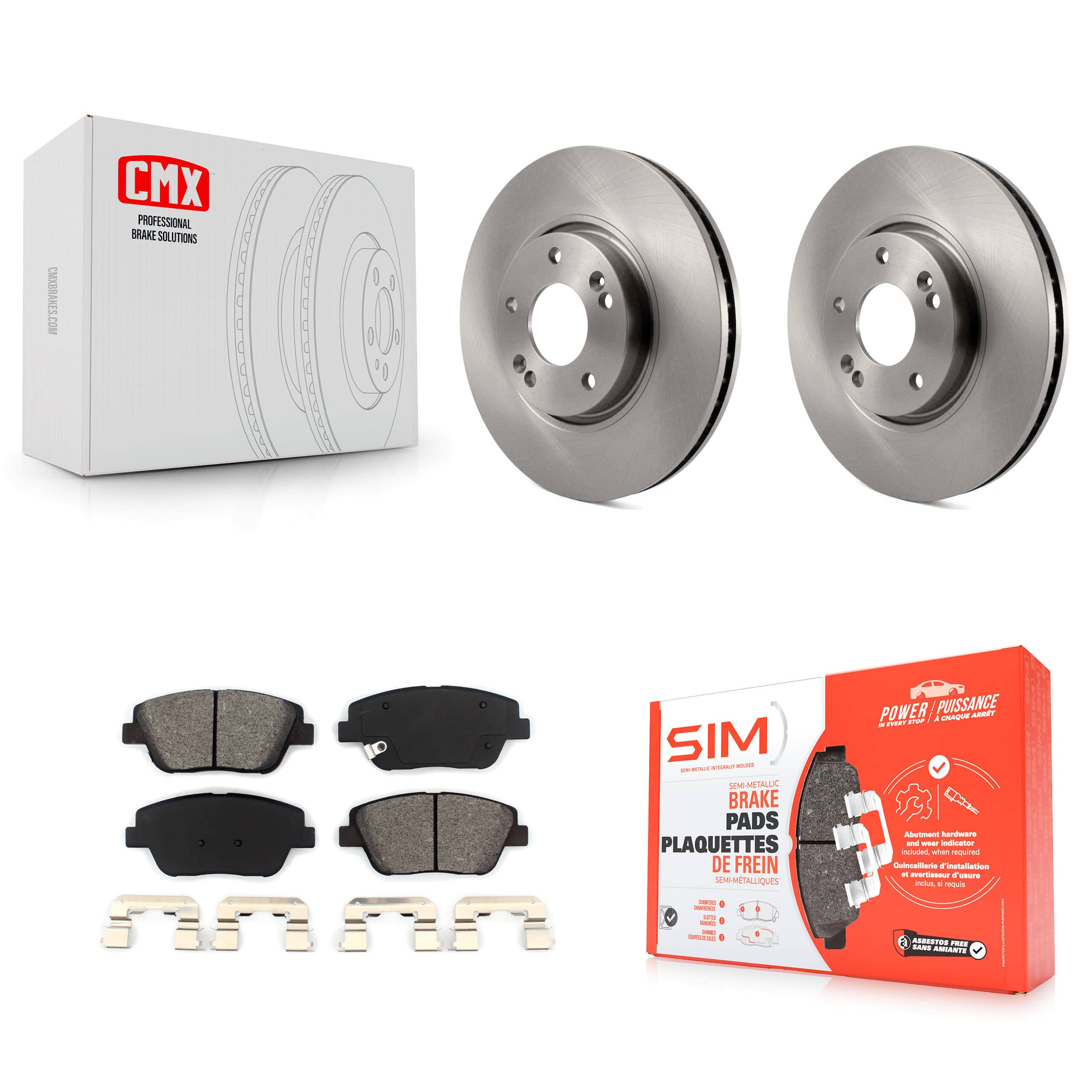 Transit Auto - K8S-100489 - Front Disc Brake Kits
