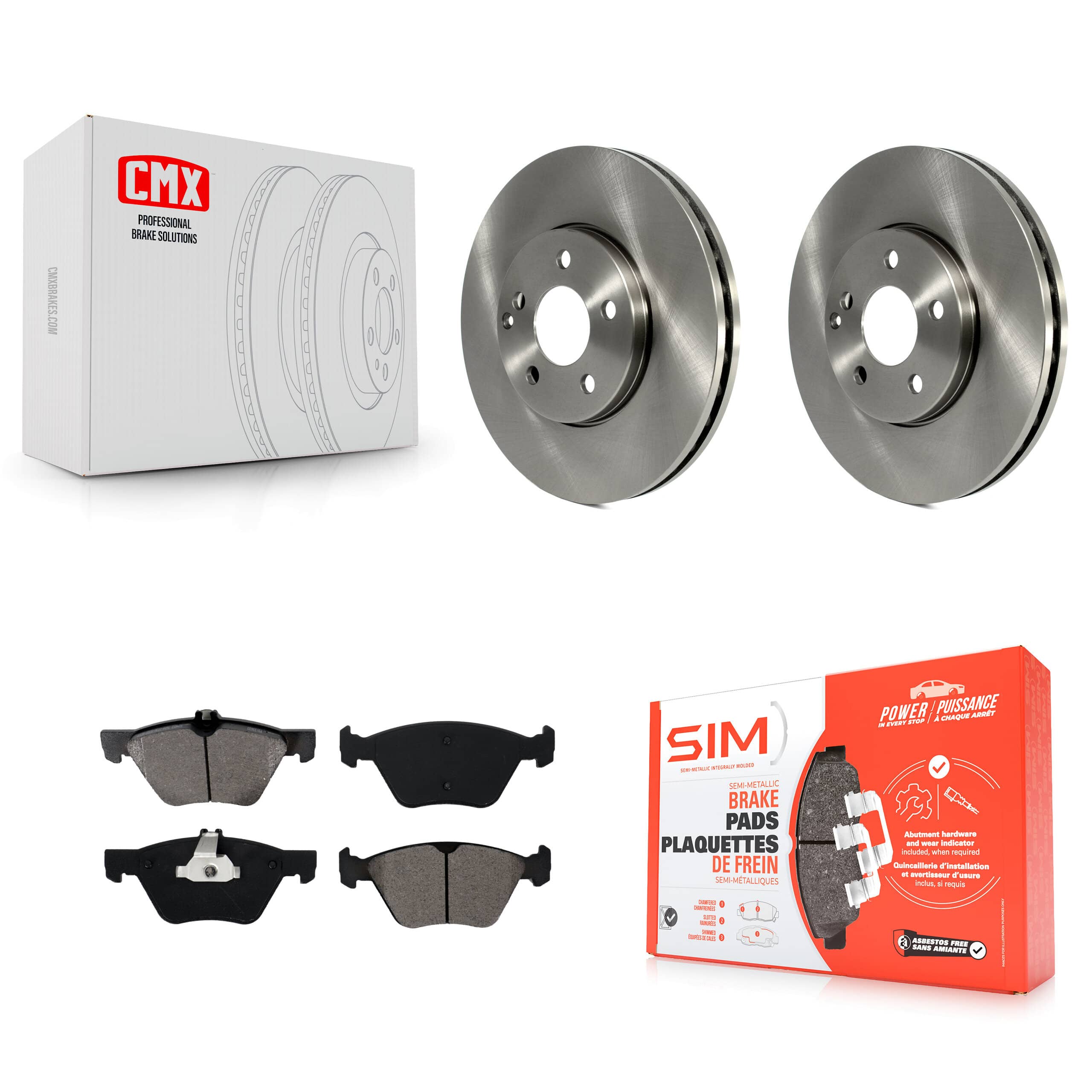 Transit Auto - K8S-100510 - Front Disc Brake Kits