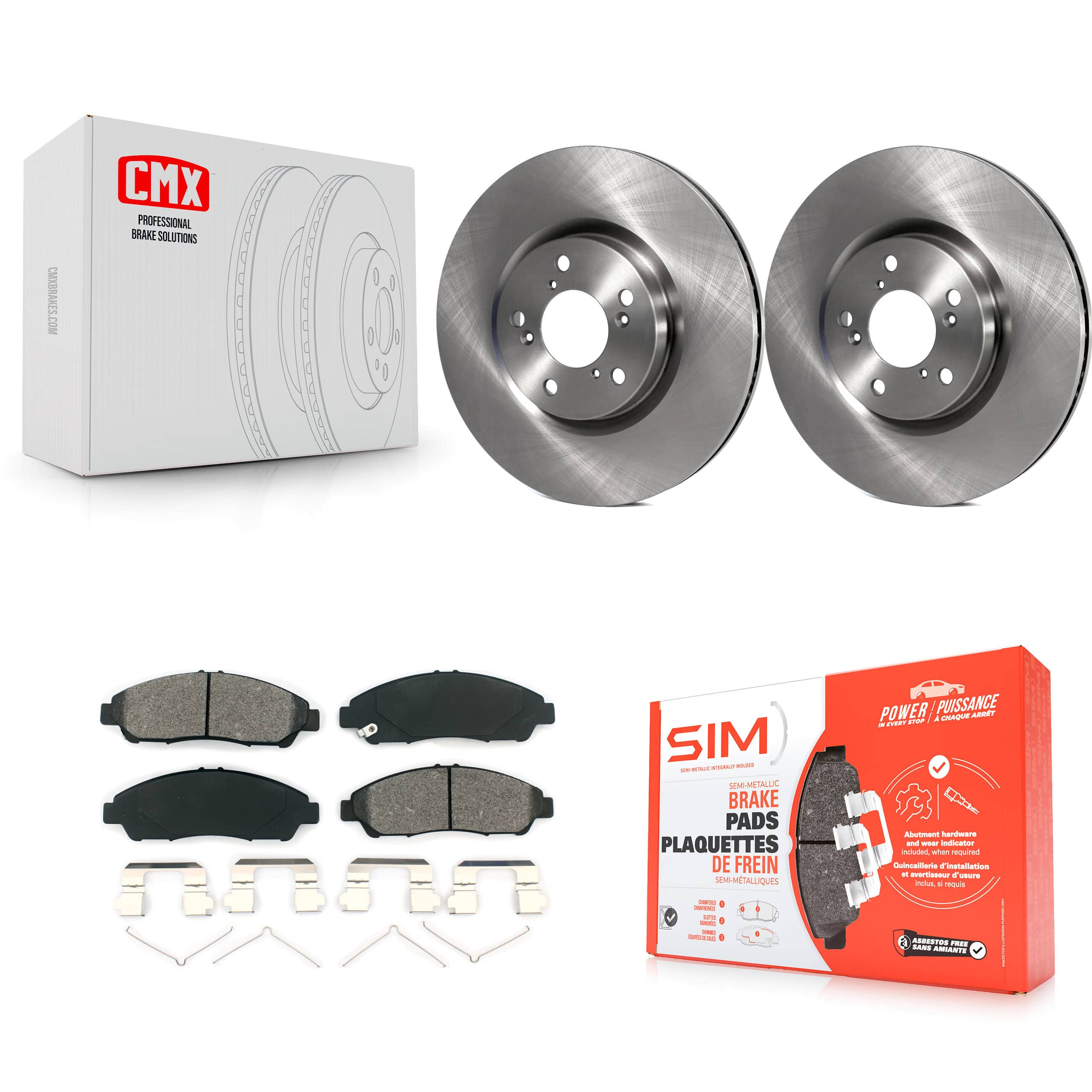 Transit Auto - K8S-100530 - Front Disc Brake Kits