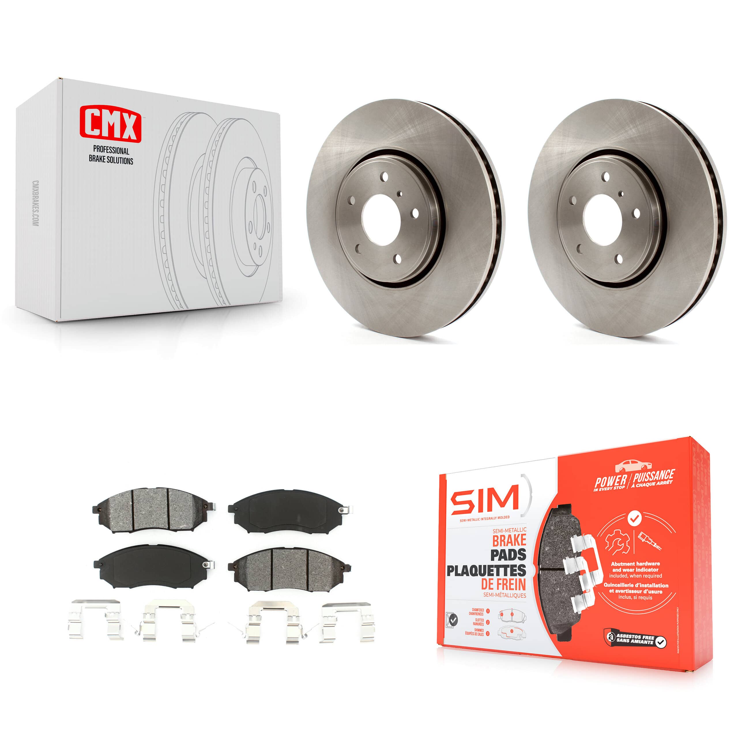 Transit Auto - K8S-100531 - Front Disc Brake Kits