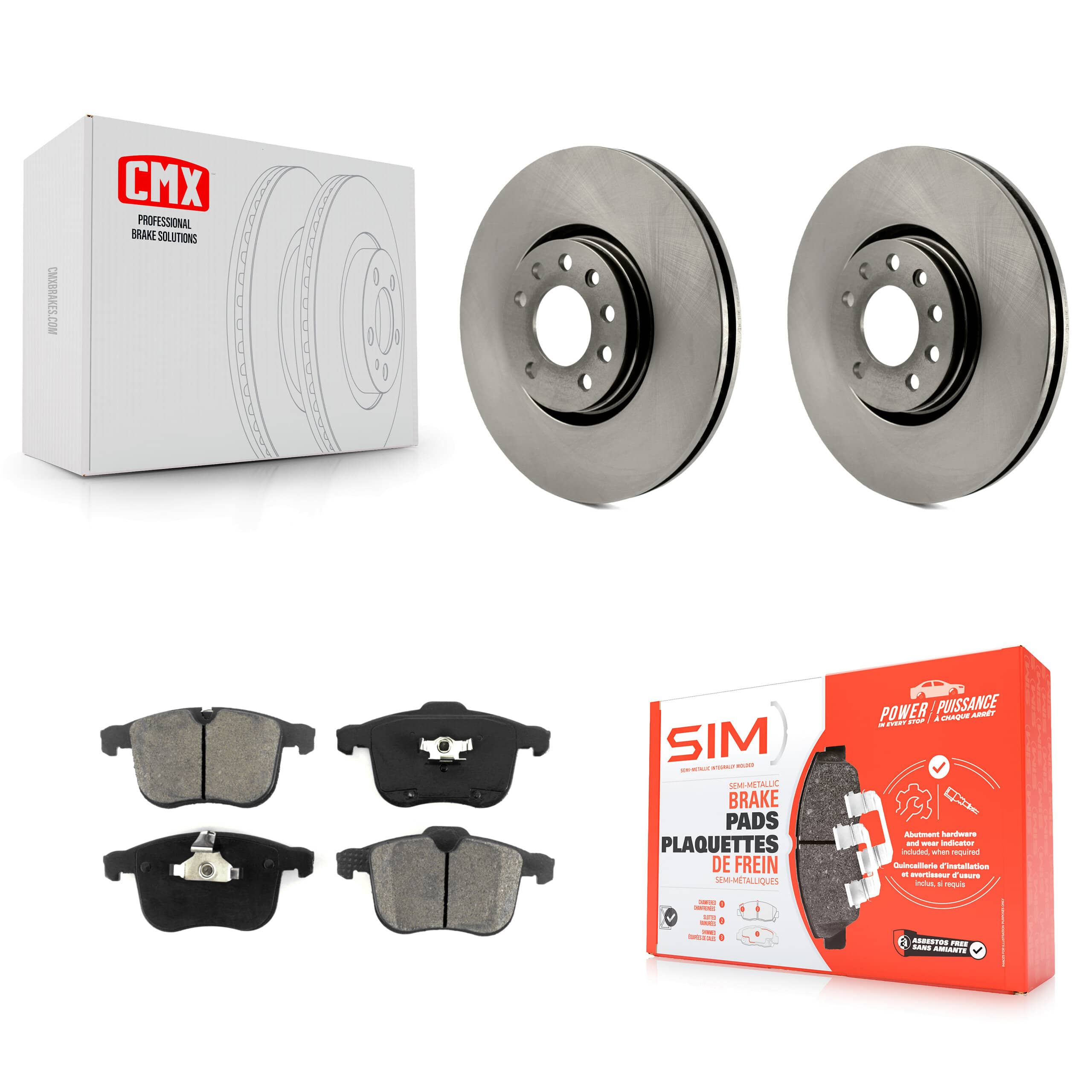Transit Auto - K8S-100534 - Front Disc Brake Kits
