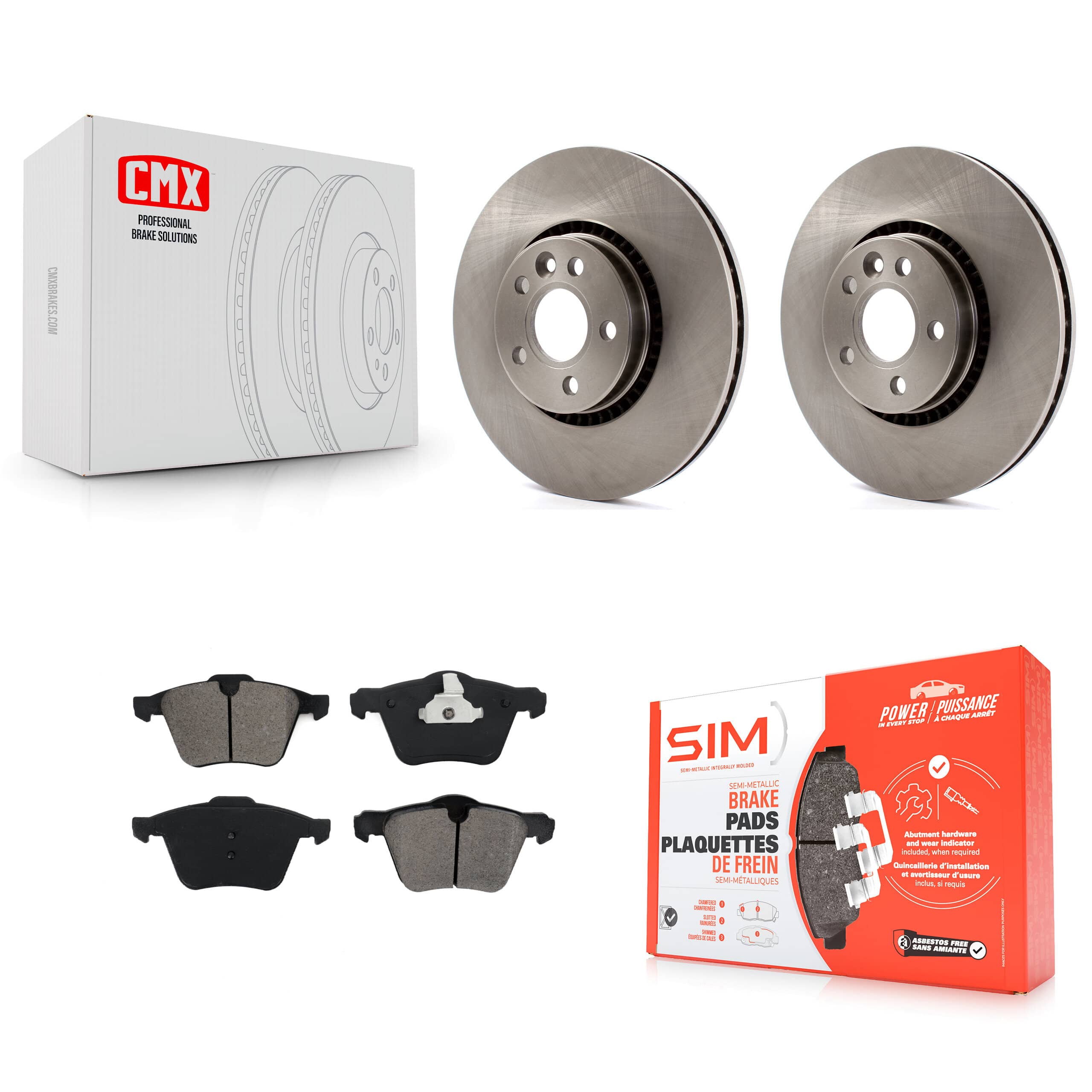 Transit Auto - K8S-100554 - Front Disc Brake Kits